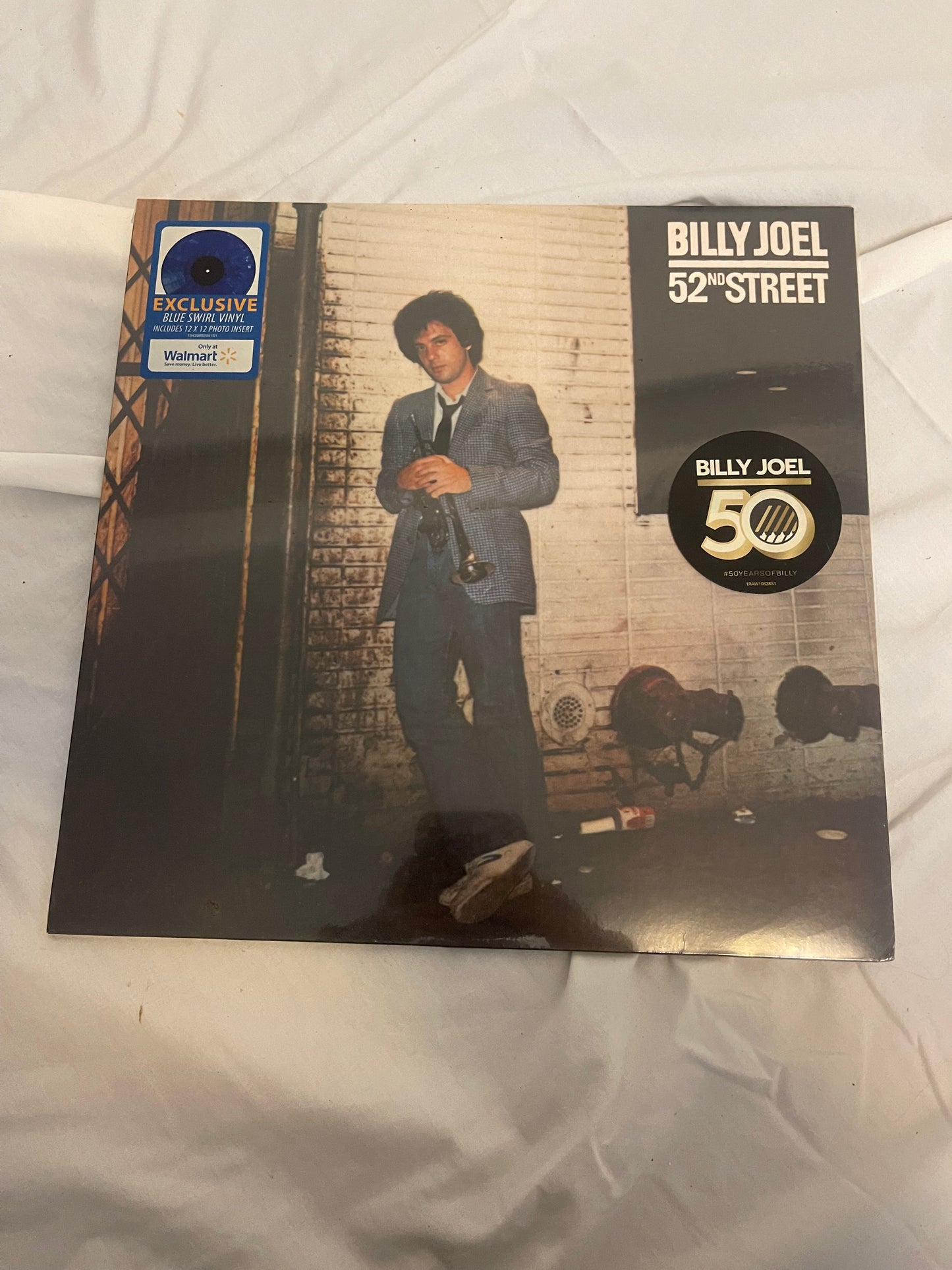 Billy Joel - 52nd Street (Walmart exclusive blue swirl vinyl)