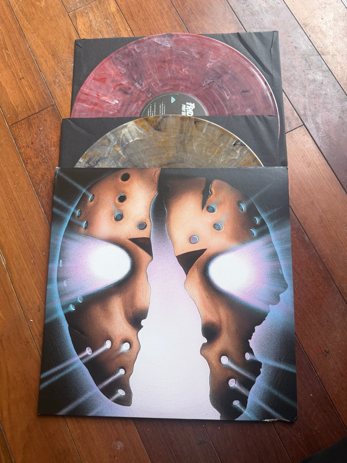 Friday The 13th Part VII : The New Blood - Soundtrack (Waxworks exclusive brown and purple marble Zombie Jason vinyl)