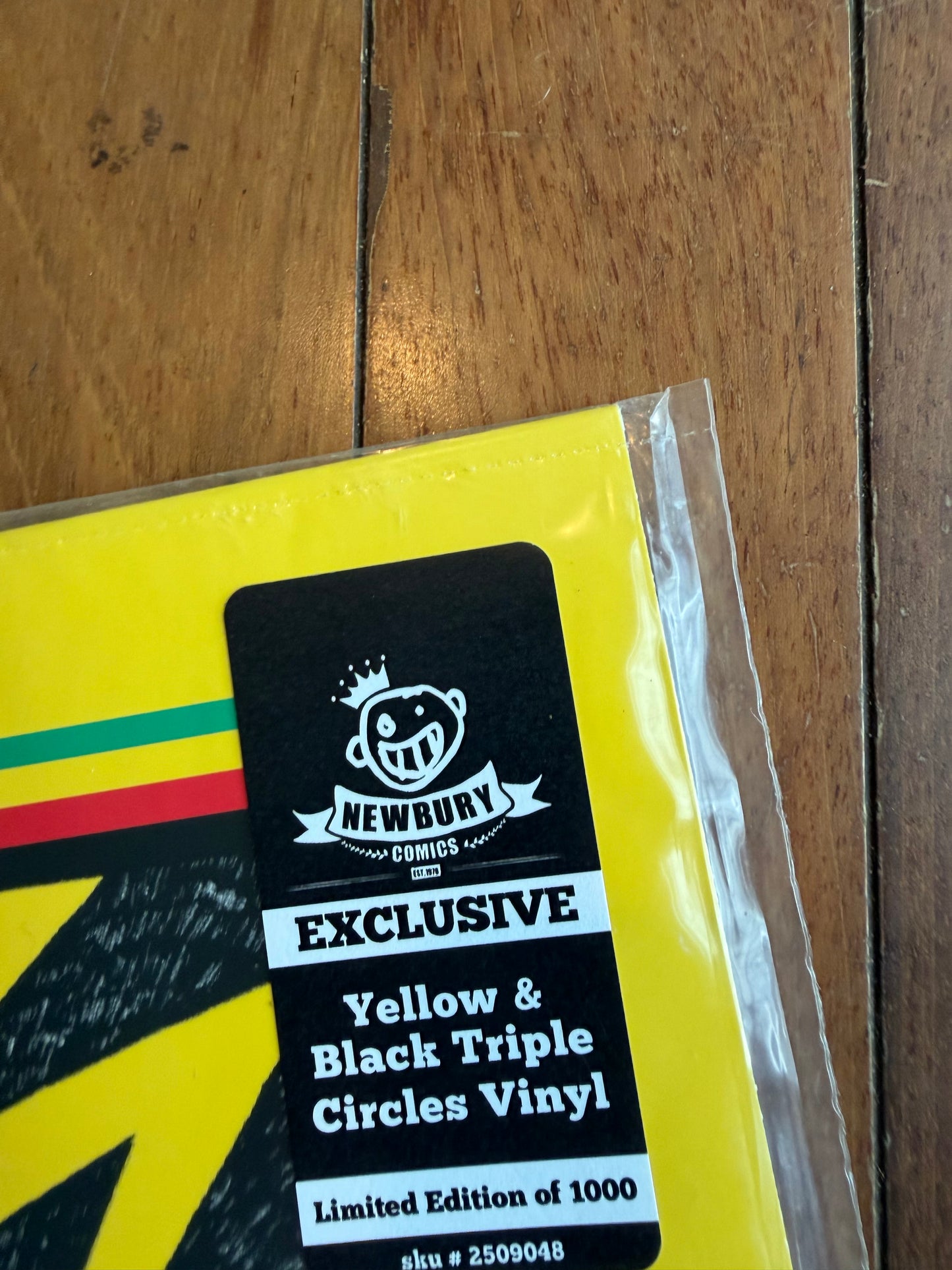 Bad Brains - Bad Brains (Newbury Comics Exclusive yellow and black triple circles vinyl)