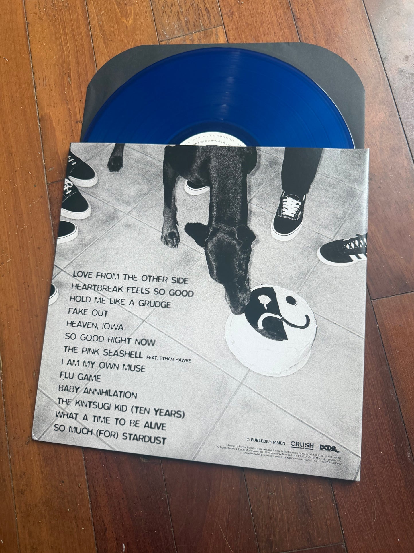 Fall Out Boy - So Much (For) Stardust (webstore Cobalt Crocodile Tears vinyl)