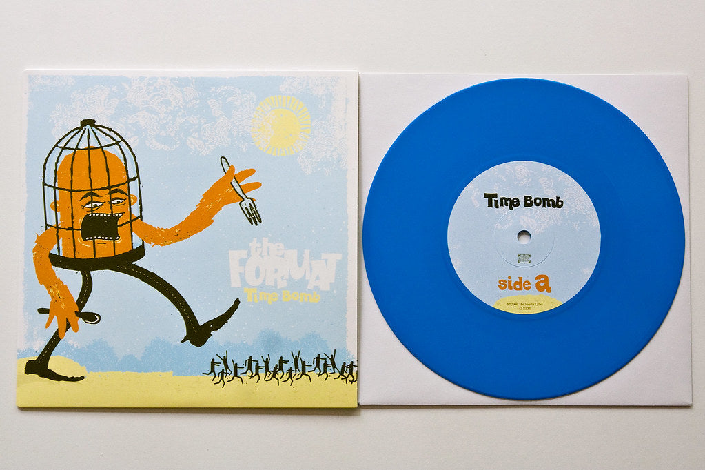 The Format - Time Bomb (blue vinyl)