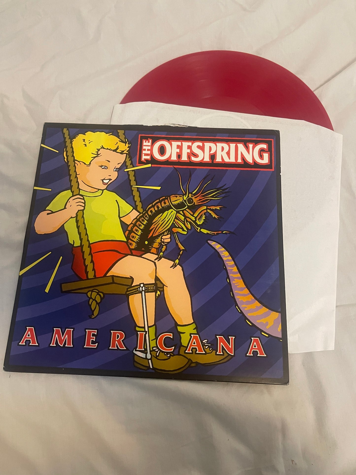 The Offspring - Americana (indie exclusive 180 gram red vinyl)
