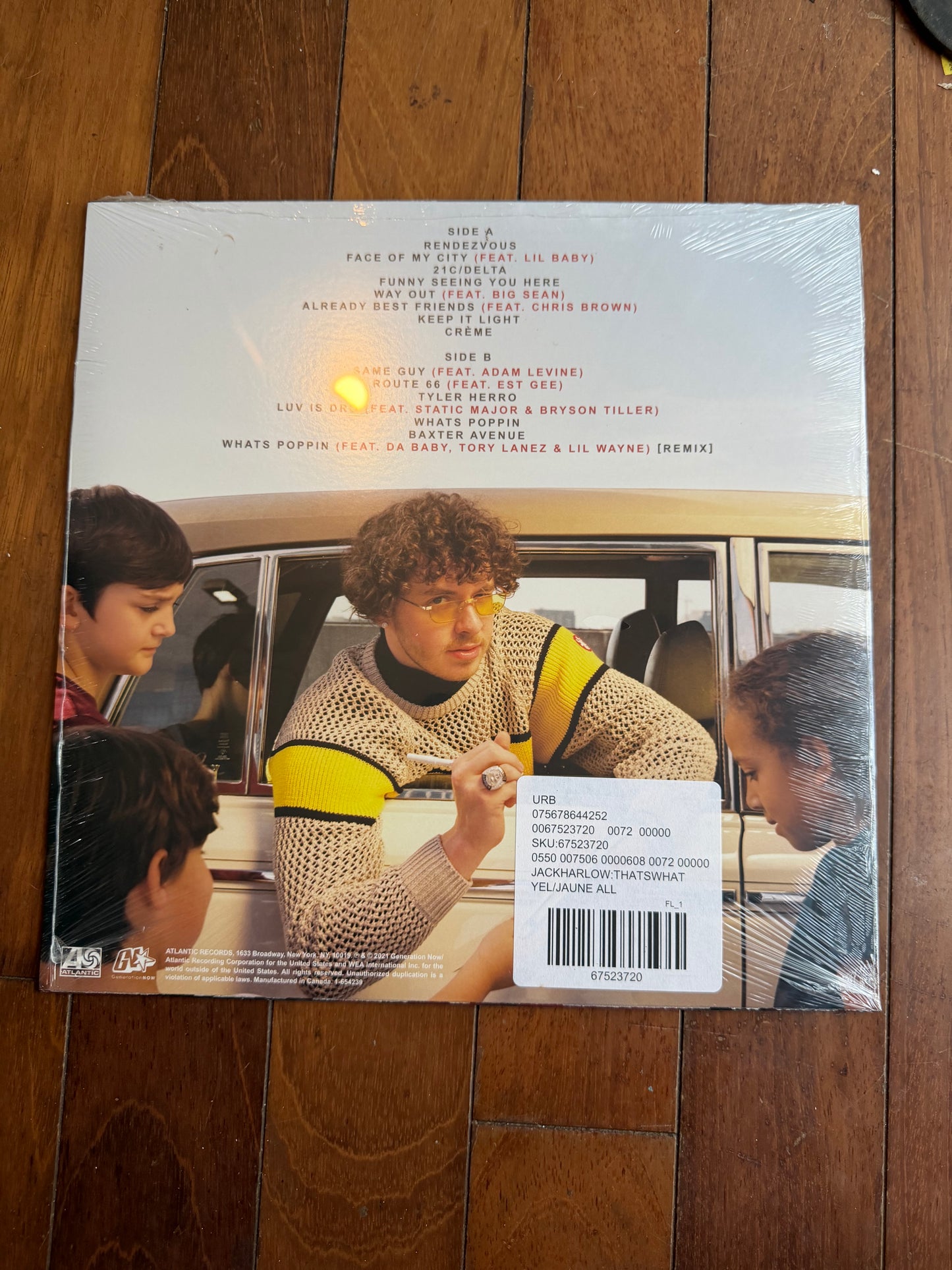 Jack Harlow - That’s What They All Say (Urban Outfitters exclusive lemonade yellow vinyl)