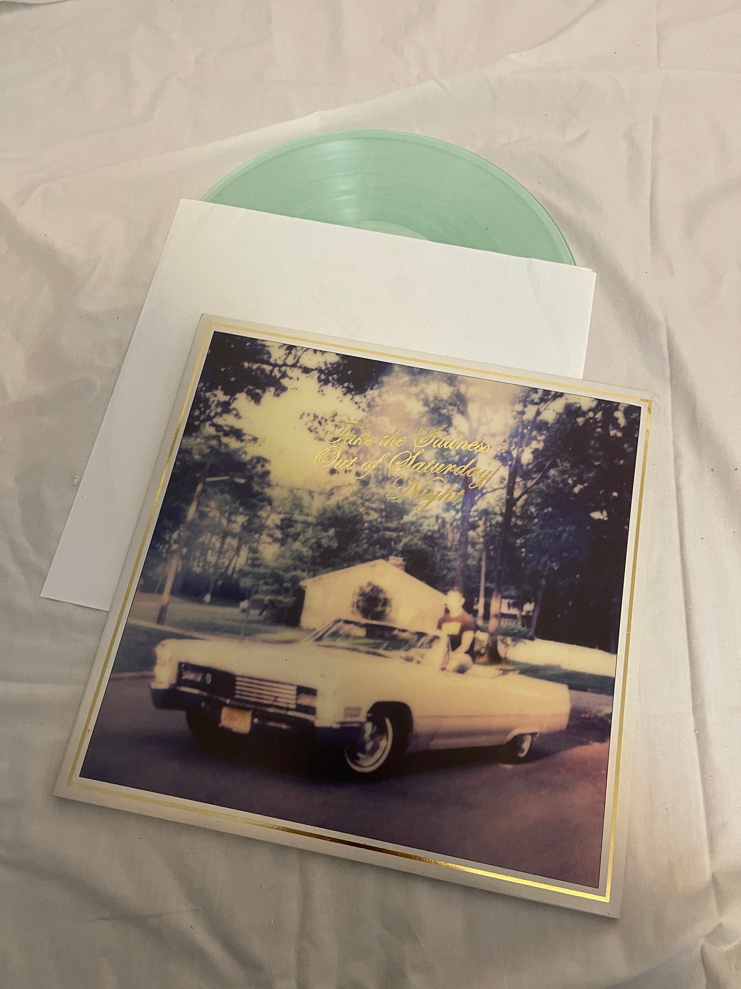 Bleachers - Take The Sadness Out Of Saturday Night (webstore exclusive Coke bottle green “Cadillac” cover vinyl)