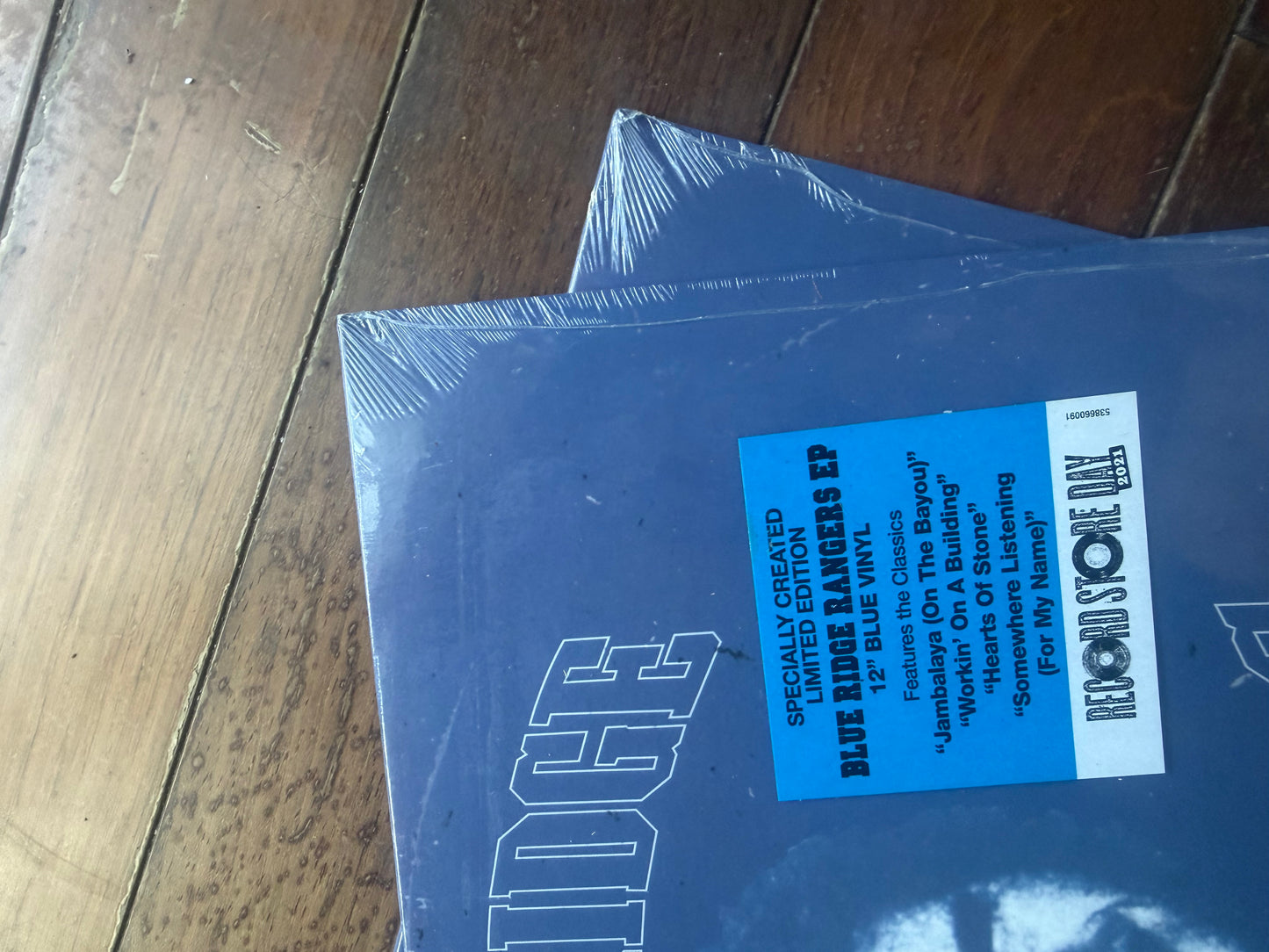 The Blue Ridge Rangers, John C Fogerty - Jambalaya (On The Bayou) / Hearts Of Stone (record store day exclusive blue vinyl)
