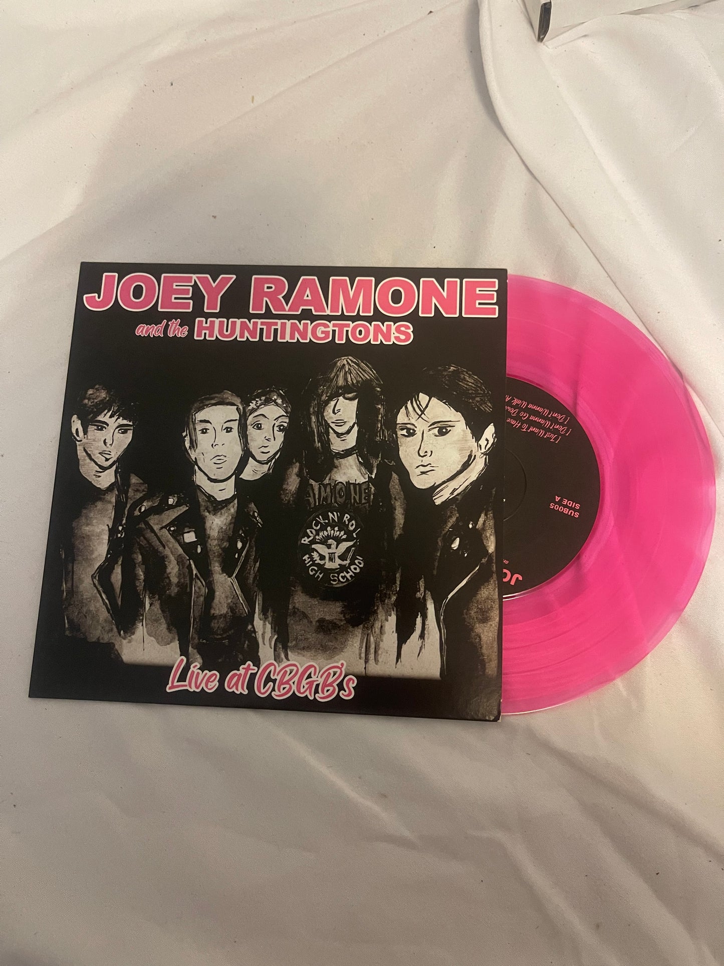 Joey Ramone and the Huntingtons - Live At CBGB’s (exclusive pink vinyl)