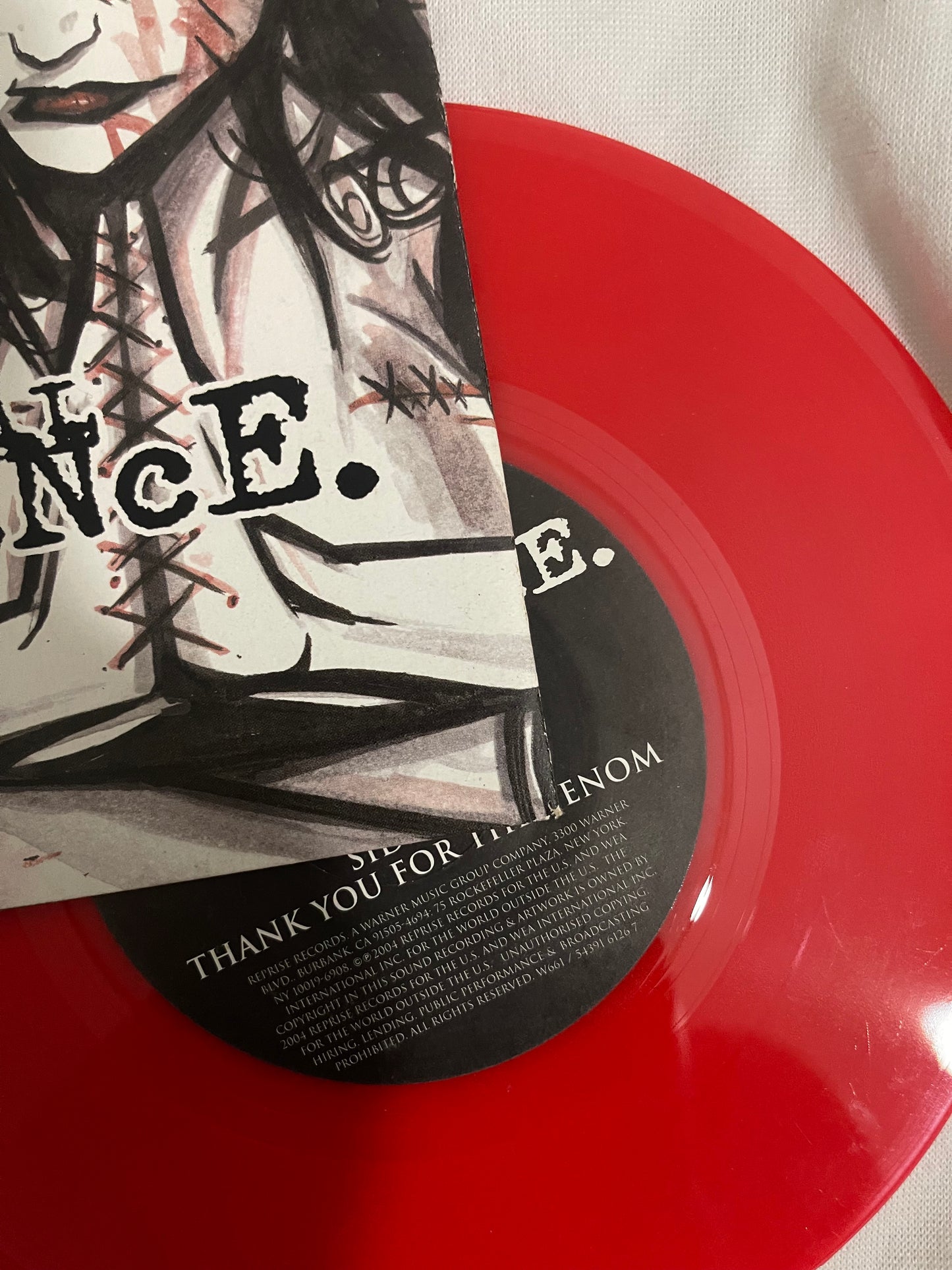 My Chemical Romance - Thank You For The Venom (limited edition red 7” vinyl)