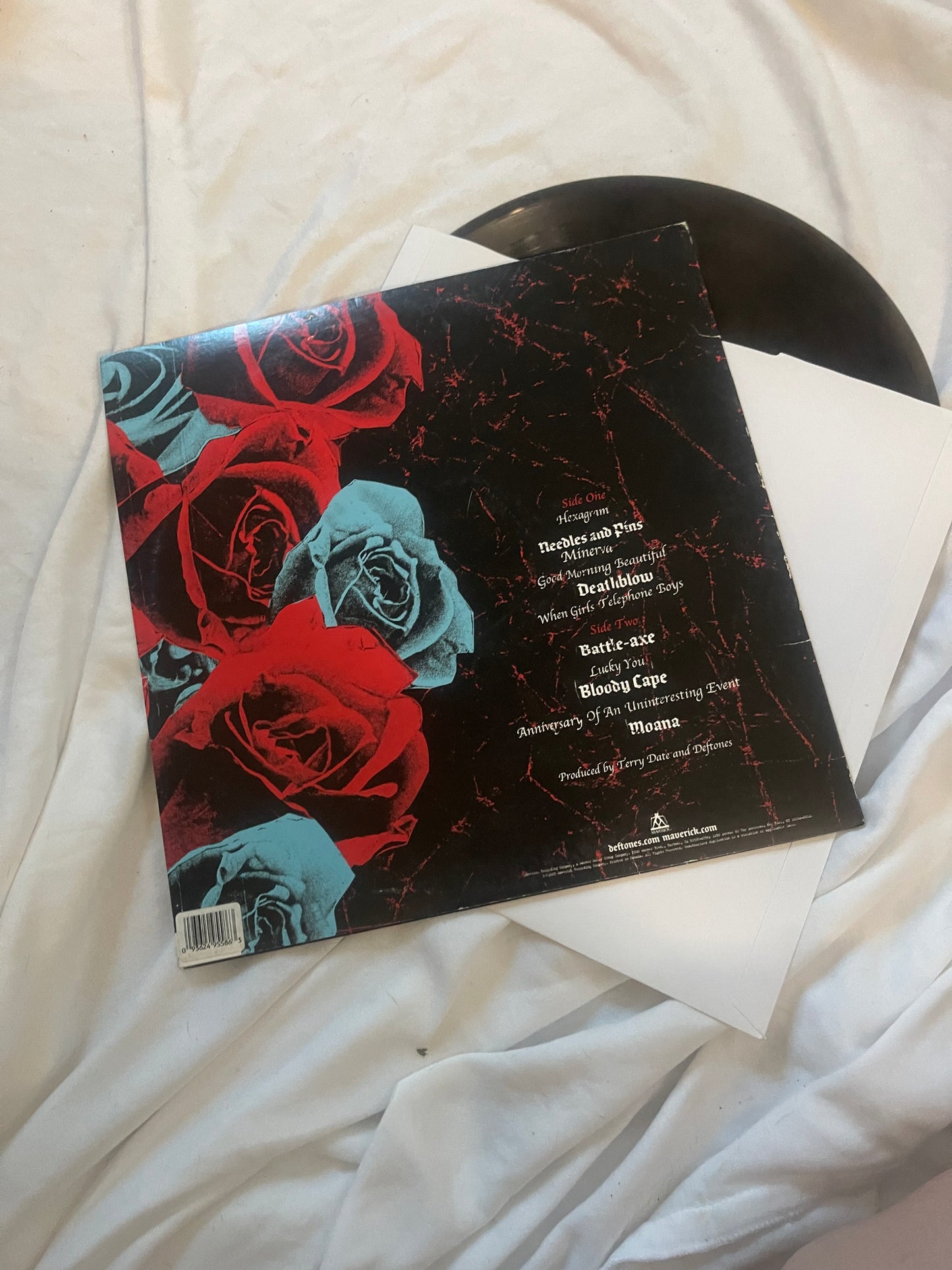 Deftones - Self-Titled (Hot Topic exclusive black/translucent marble vinyl)