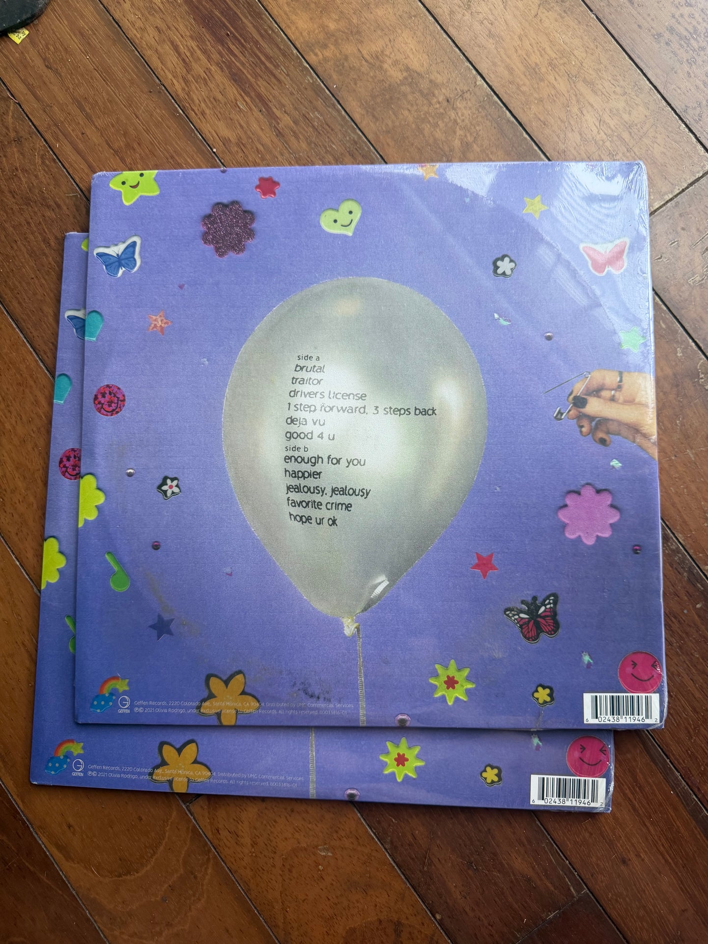 Olivia Rodrigo - Sour (webstore exclusive crystal vellum vinyl)