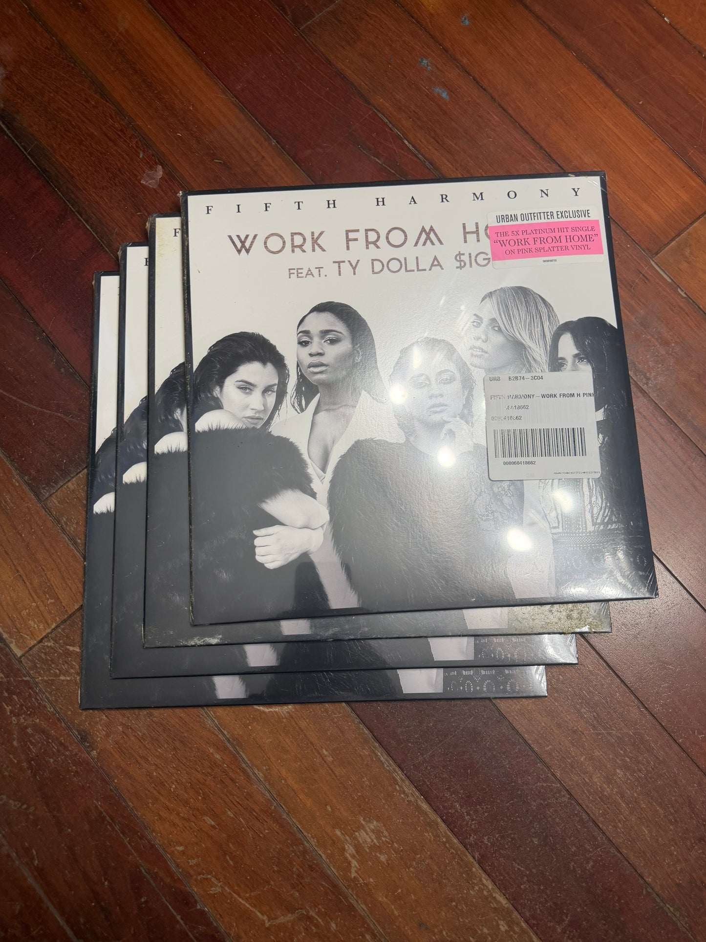 Fifth Harmony - Work From Home (Urban Outfitters exclusive pink splatter vinyl)