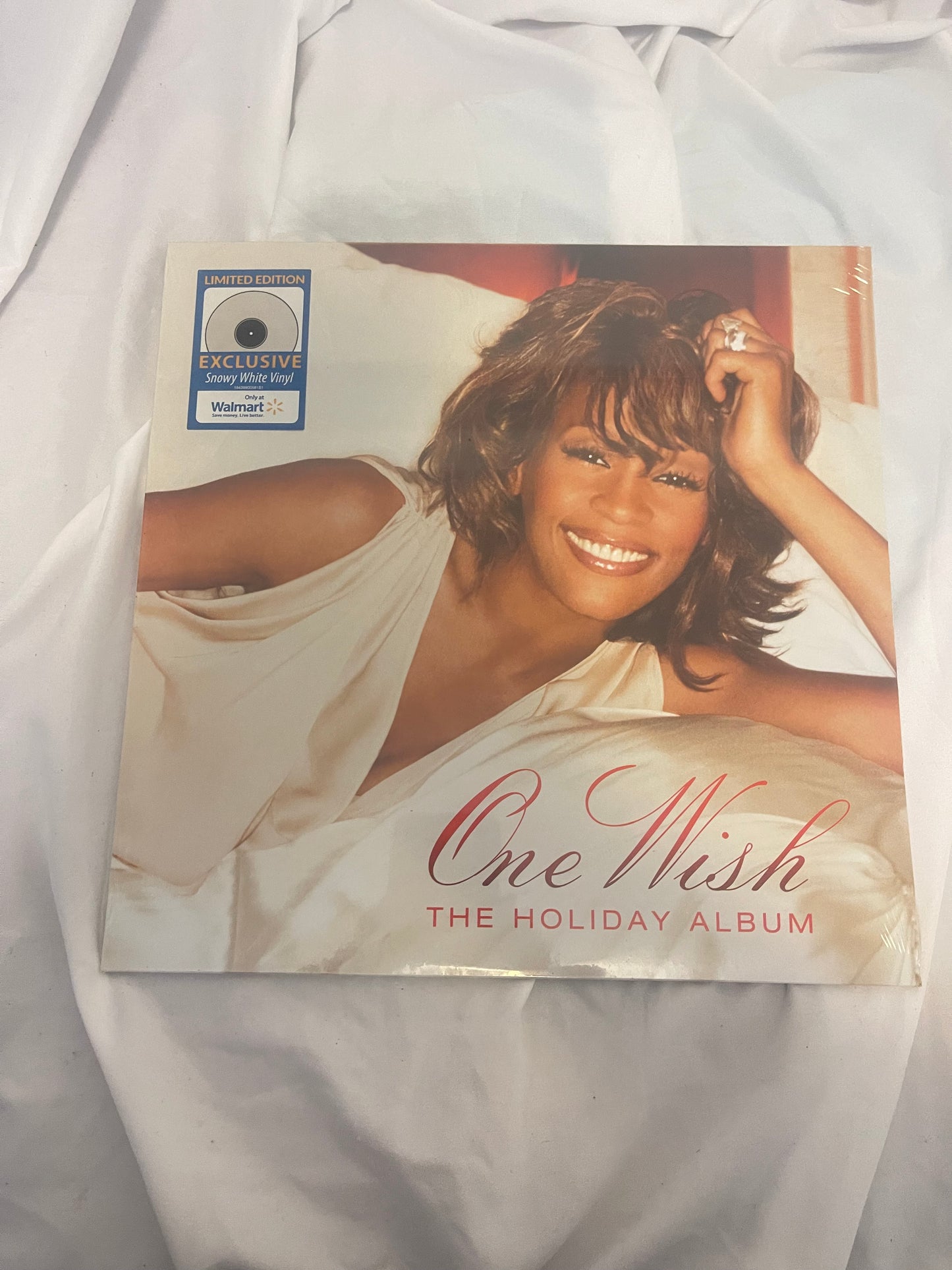 Whitney Houston - One Wish: The Holiday Album (Walmart exclusive snowy white vinyl)