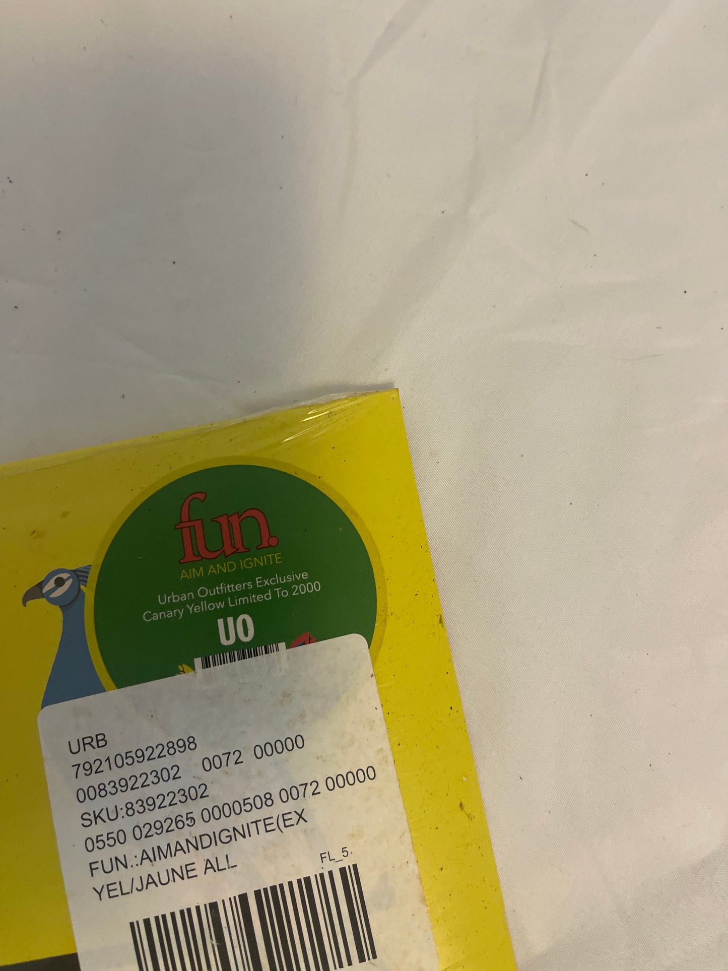 fun. - Aim And Ignite (Urban Outfitters Exclusive canary yellow vinyl)