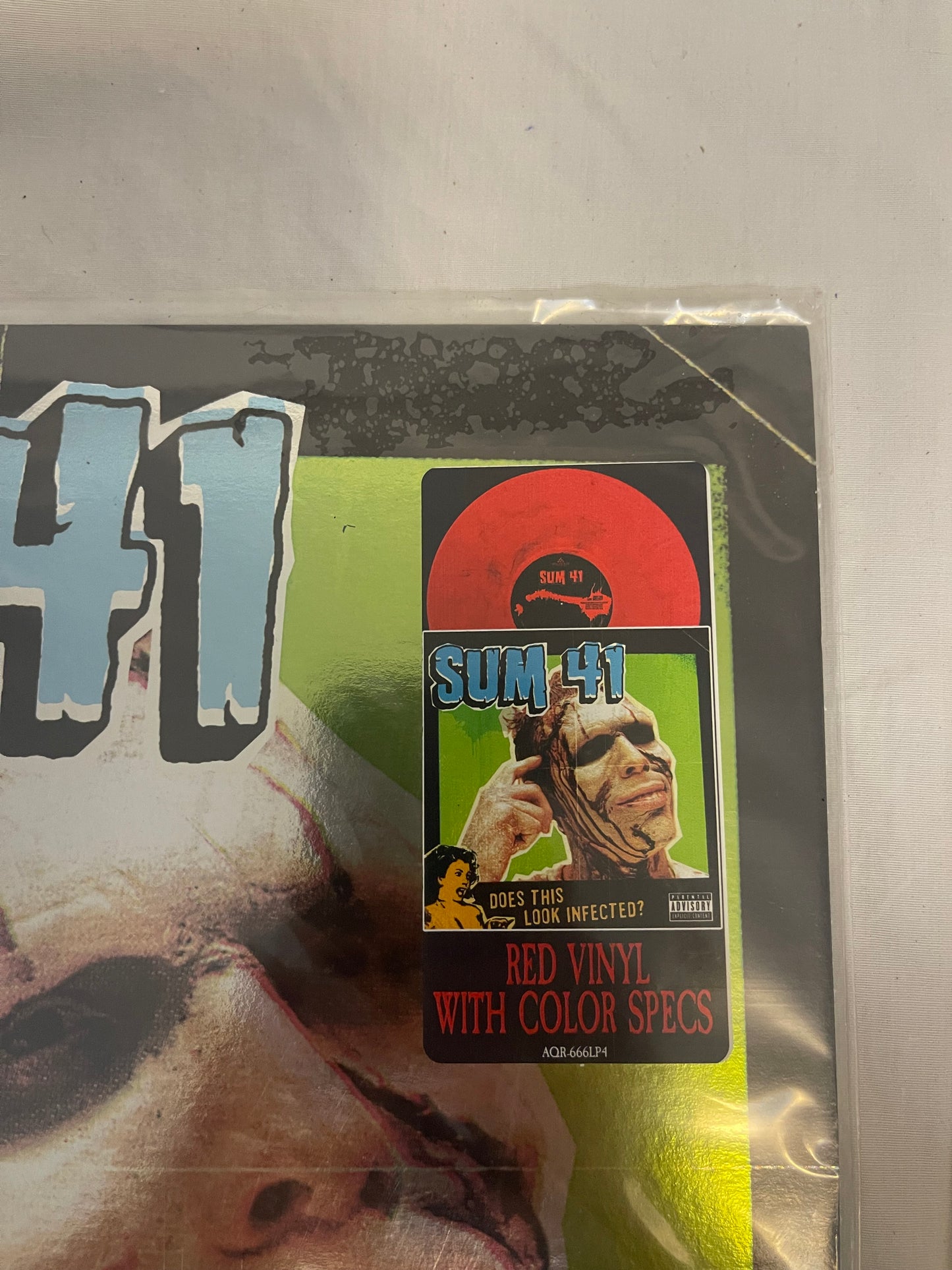 Sum 41 - Does This Look Infected? (Record Store Day Black Friday Canada exclusive red with color specs vinyl)