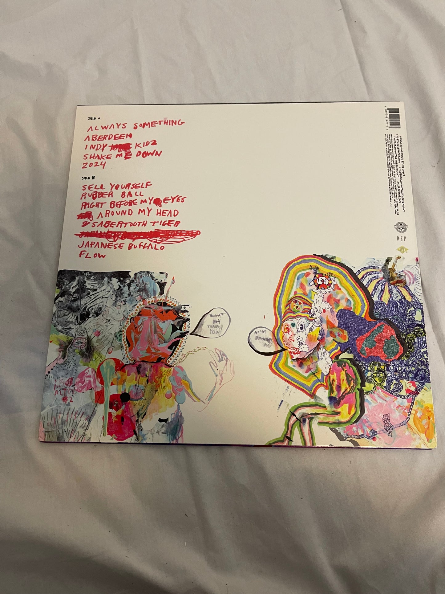 Cage The Elephant - Thank You Happy Birthday (standard black vinyl)