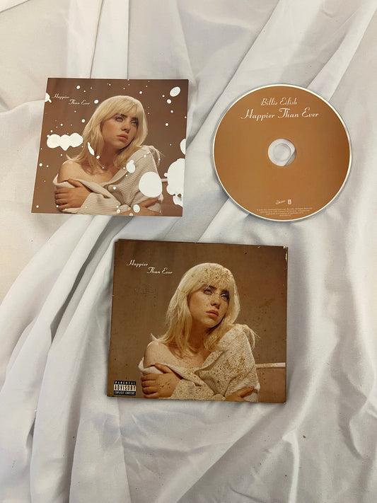 Billie Eilish - Happier Than Ever (webstore exclusive splatter painted CD)