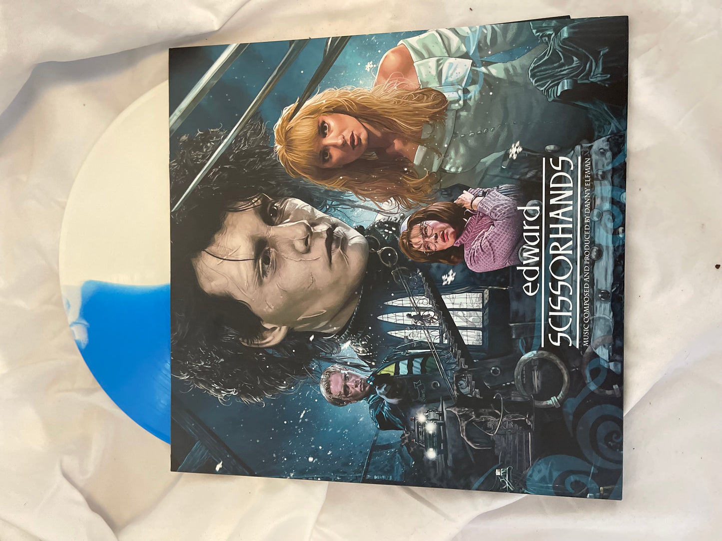Danny Elfman - Edward Scissorhands (Soundtrack (Urban Outfitters exclusive blue/white split vinyl)