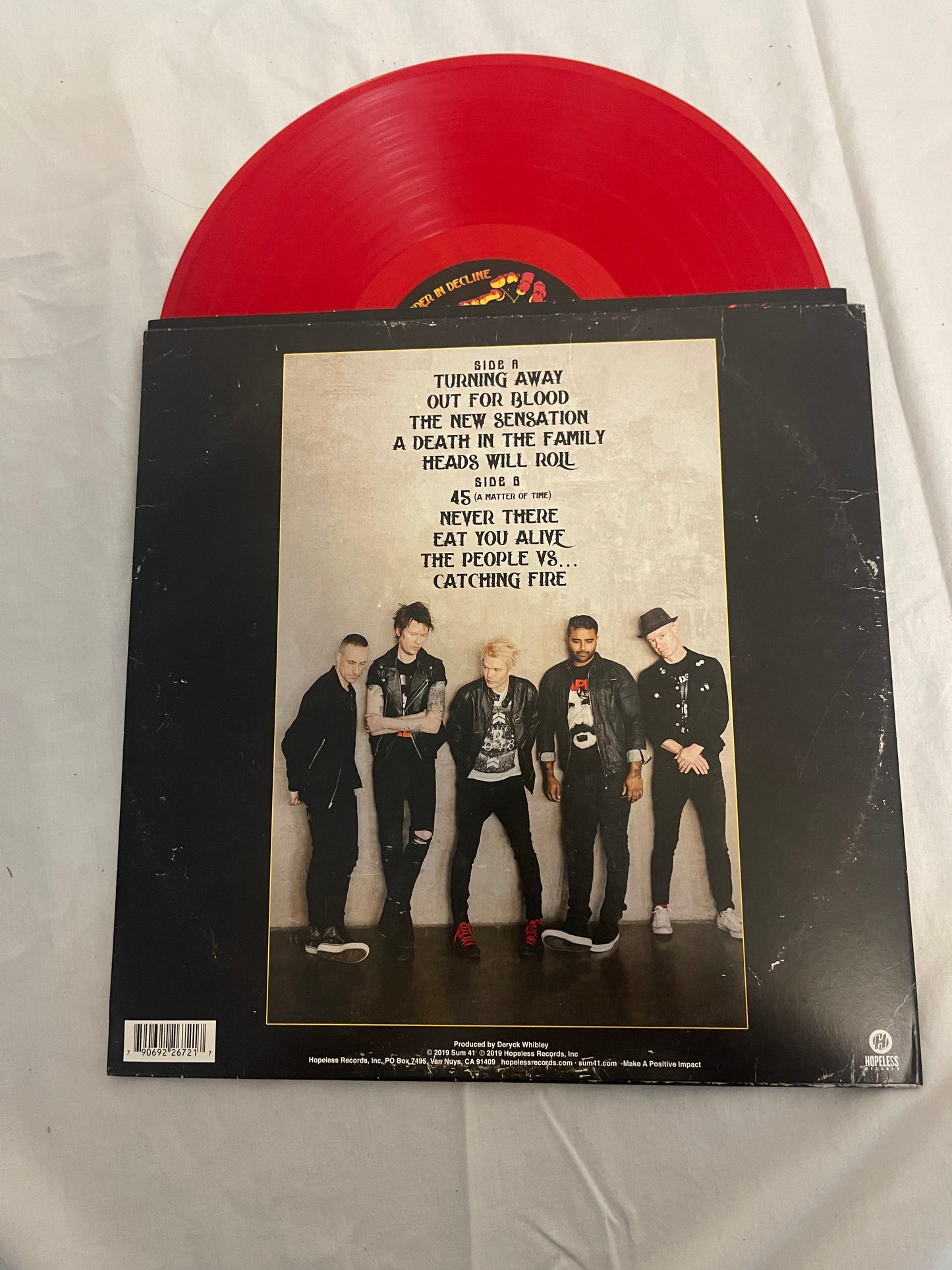 Sum 41 - Order In Decline (Sunrise exclusive red vinyl)