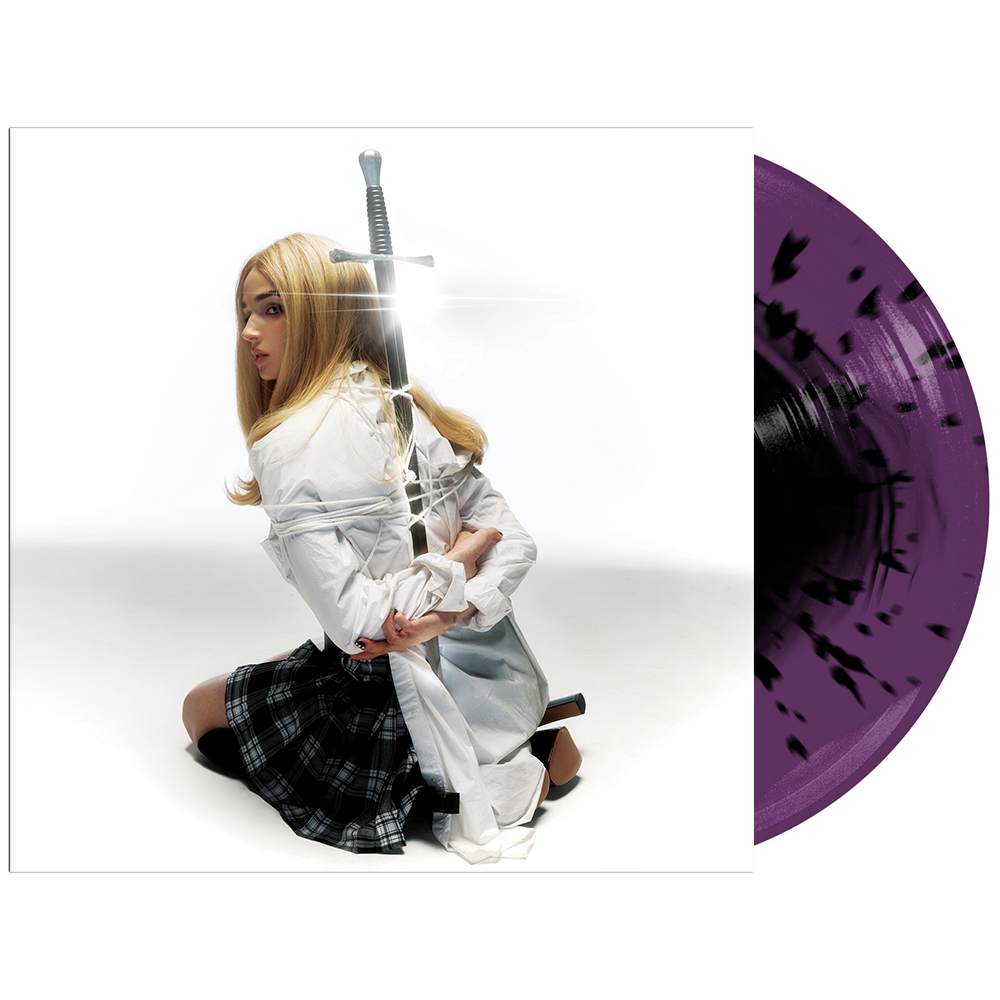 Poppy - Zig (Exclusive black inside transparent purple with heavy black splatter vinyl)