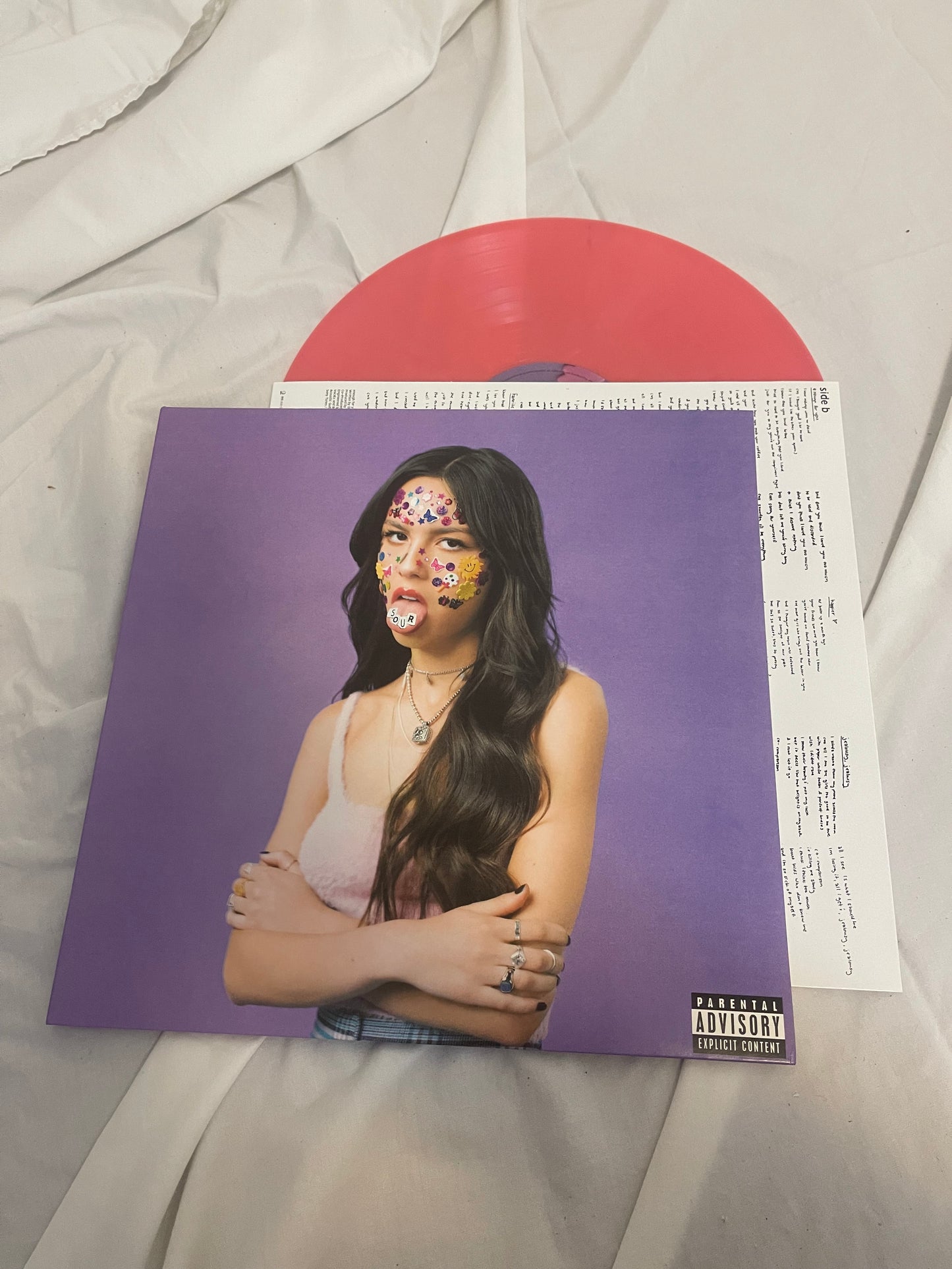 Olivia Rodrigo - Sour (Walmart exclusive translucent soft magenta vinyl)