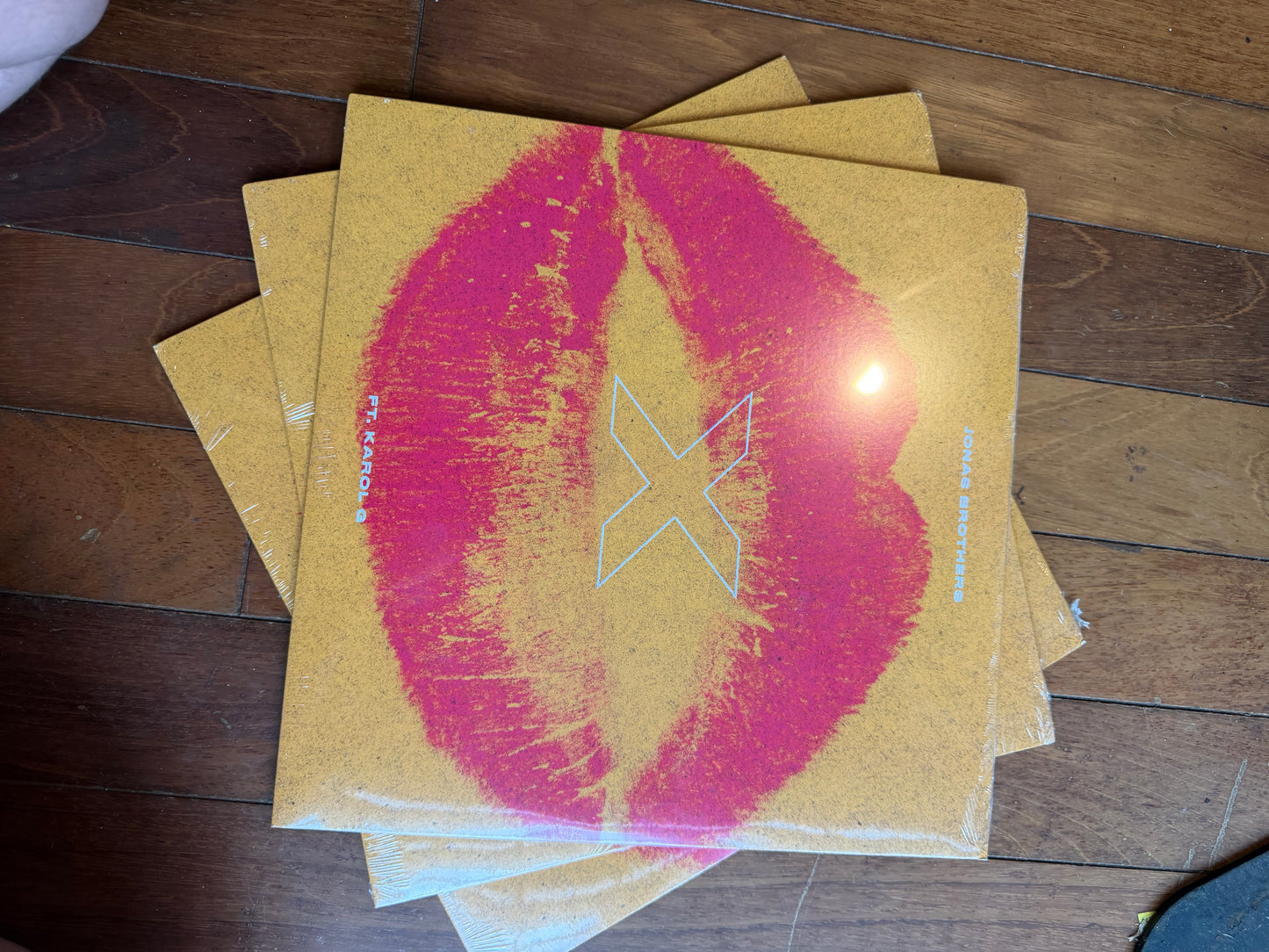 Jonas Brothers, Karol G - X (Urban Outfitters exclusive red vinyl)