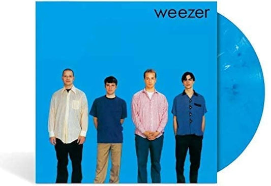 Weezer - Weezer (blue album) (Target exclusive blue and white marble vinyl) (display only)