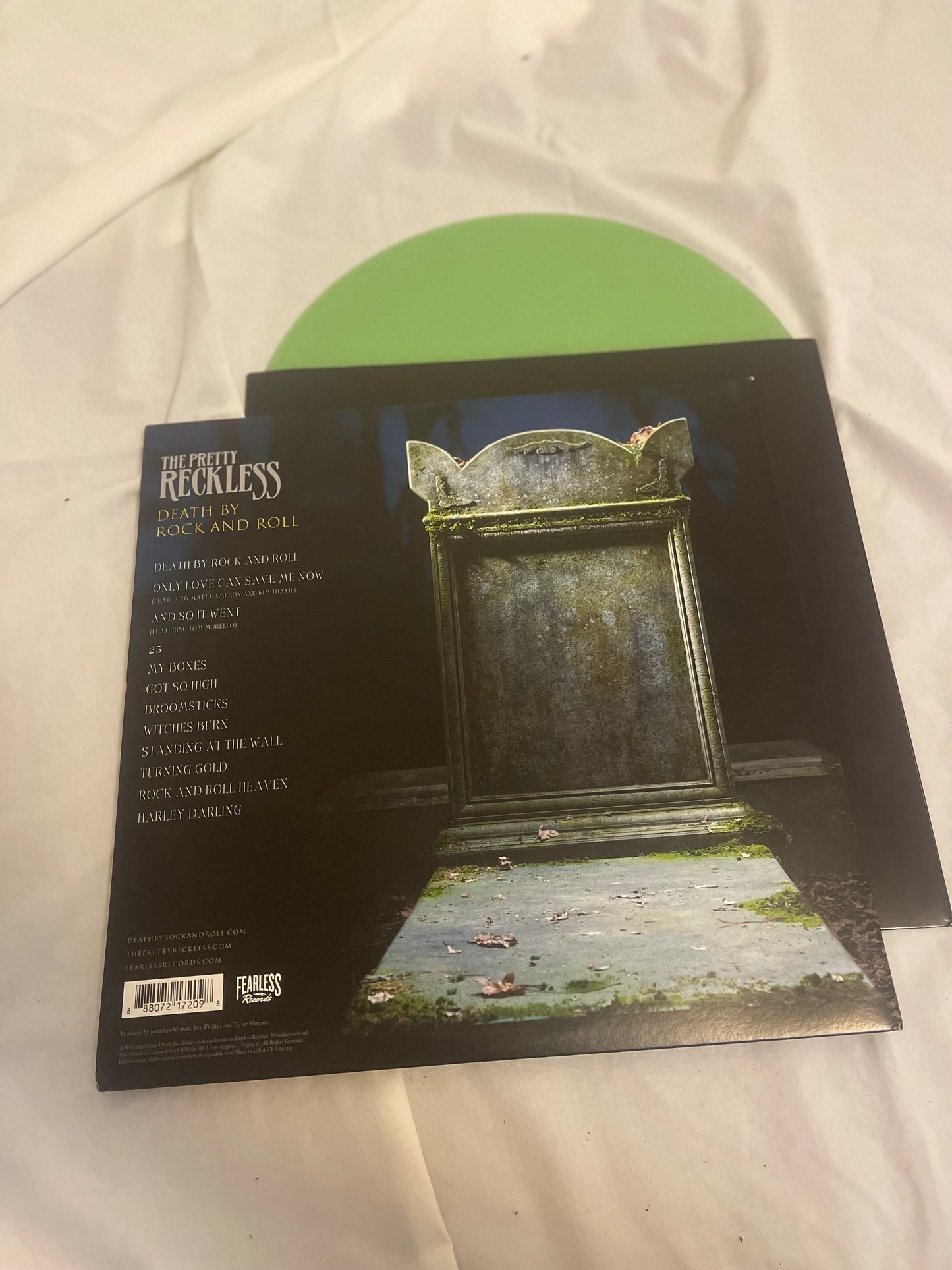 The Pretty Reckless - Death by Rock and Roll (webstore exclusive Coke bottle clear vinyl)