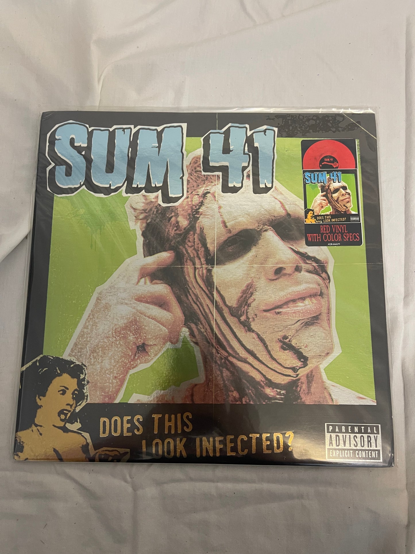 Sum 41 - Does This Look Infected? (Record Store Day Black Friday Canada exclusive red with color specs vinyl)