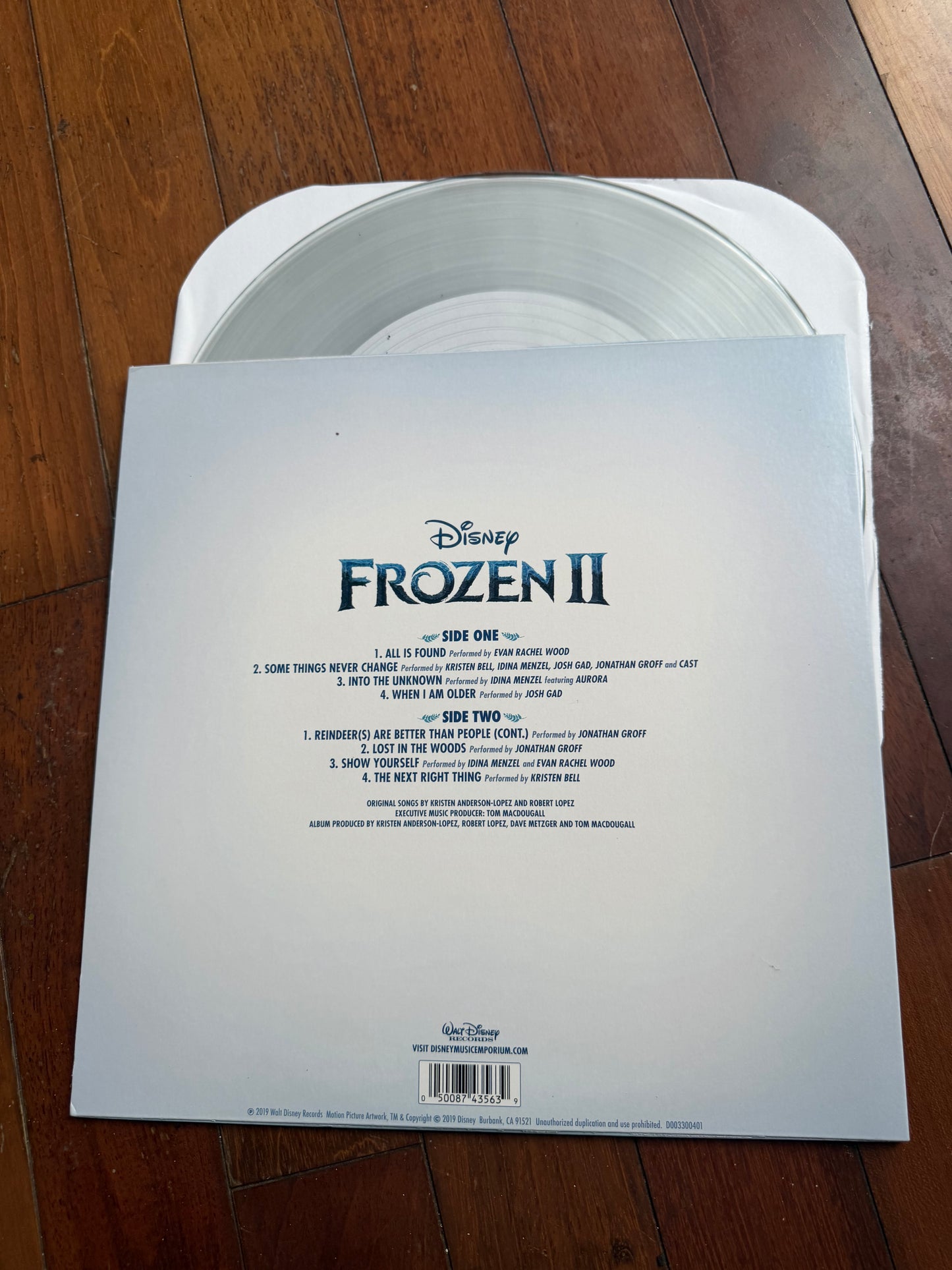 Frozen II - Soundtrack (exclusive crystal clear vinyl)