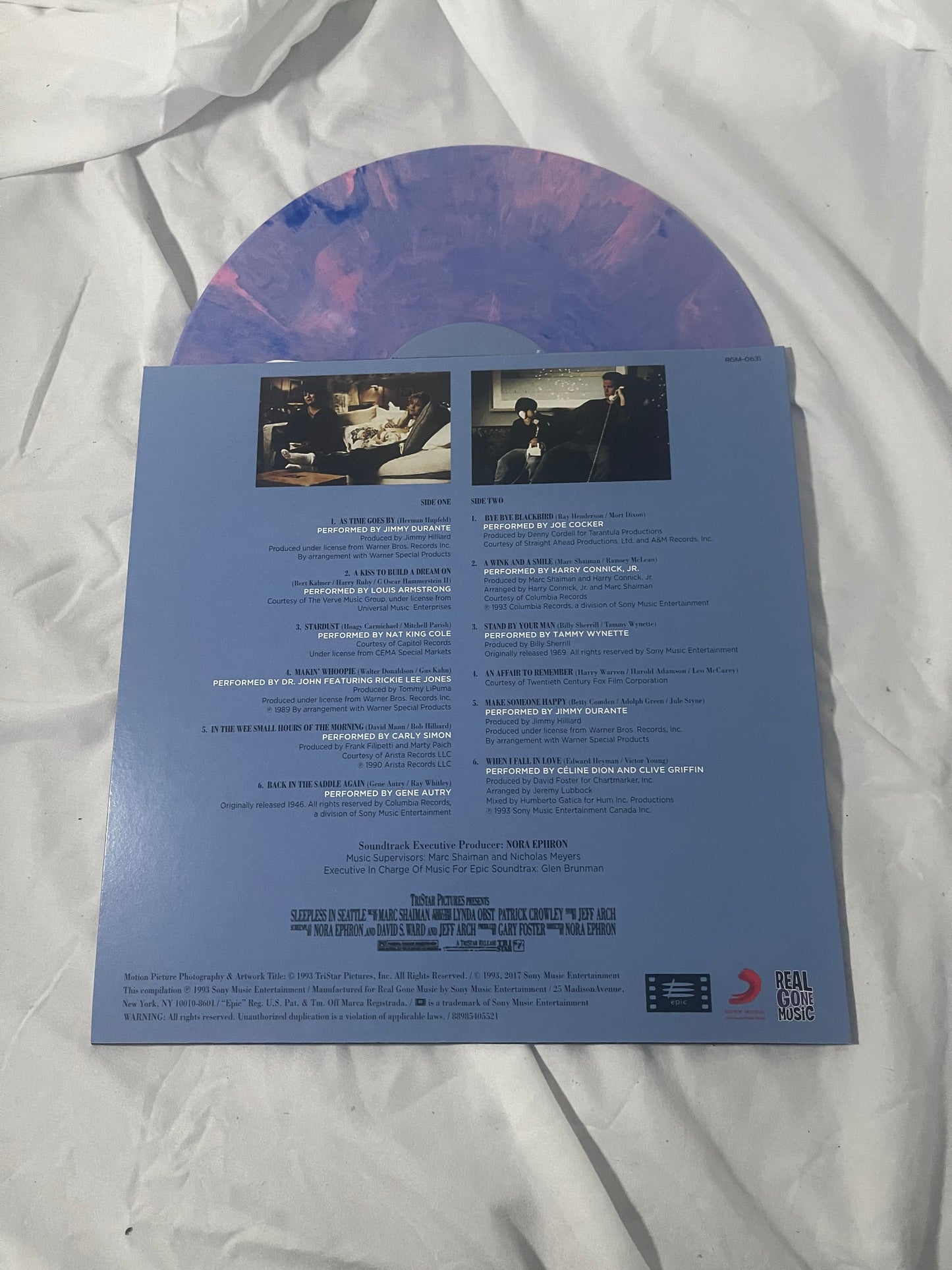 Sleepless In Seattle - Original Motion Picture Soundtrack (exclusive sunset vinyl)