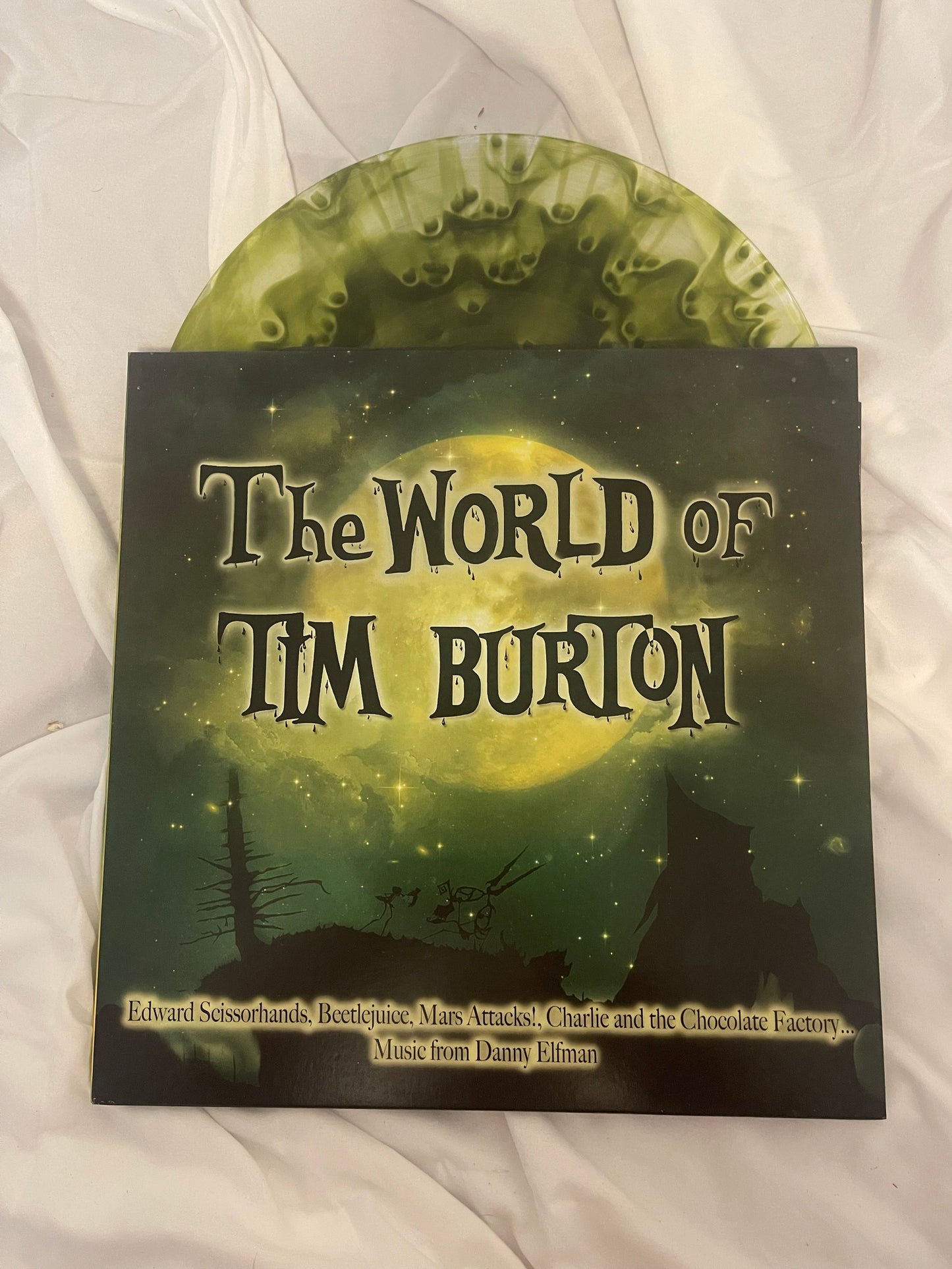 Danny Elfman - The World Of Tim Burton (VinylLuxe exclusive clear with green splatter vinyl)