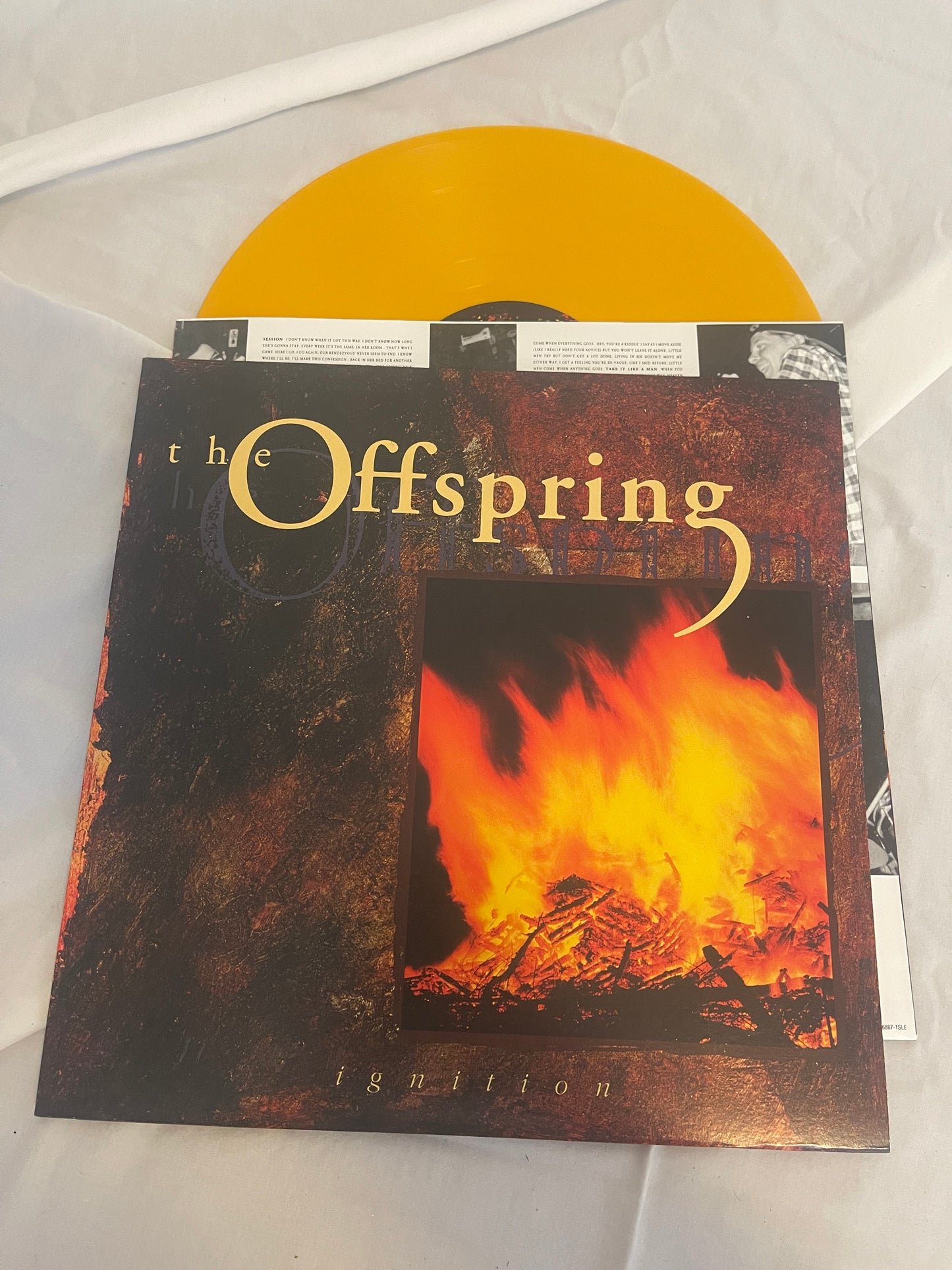 The Offspring - Ignition (BrooklynVegan exclusive marigold vinyl)