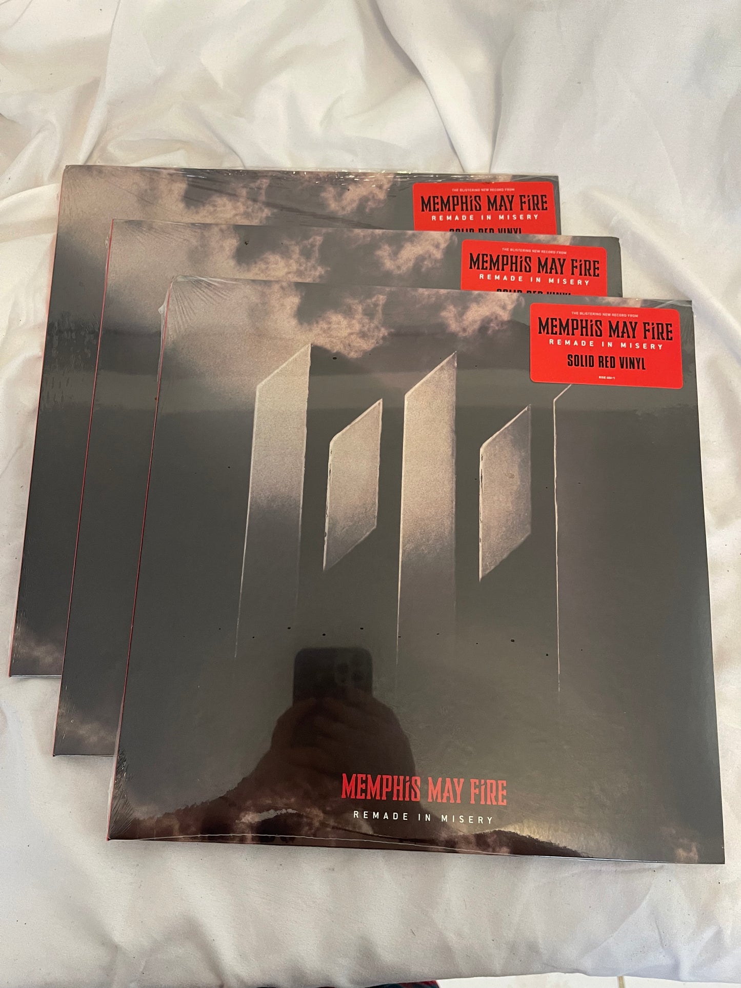Memphis May Fire - Remade In Misery (Exclusive solid red vinyl)