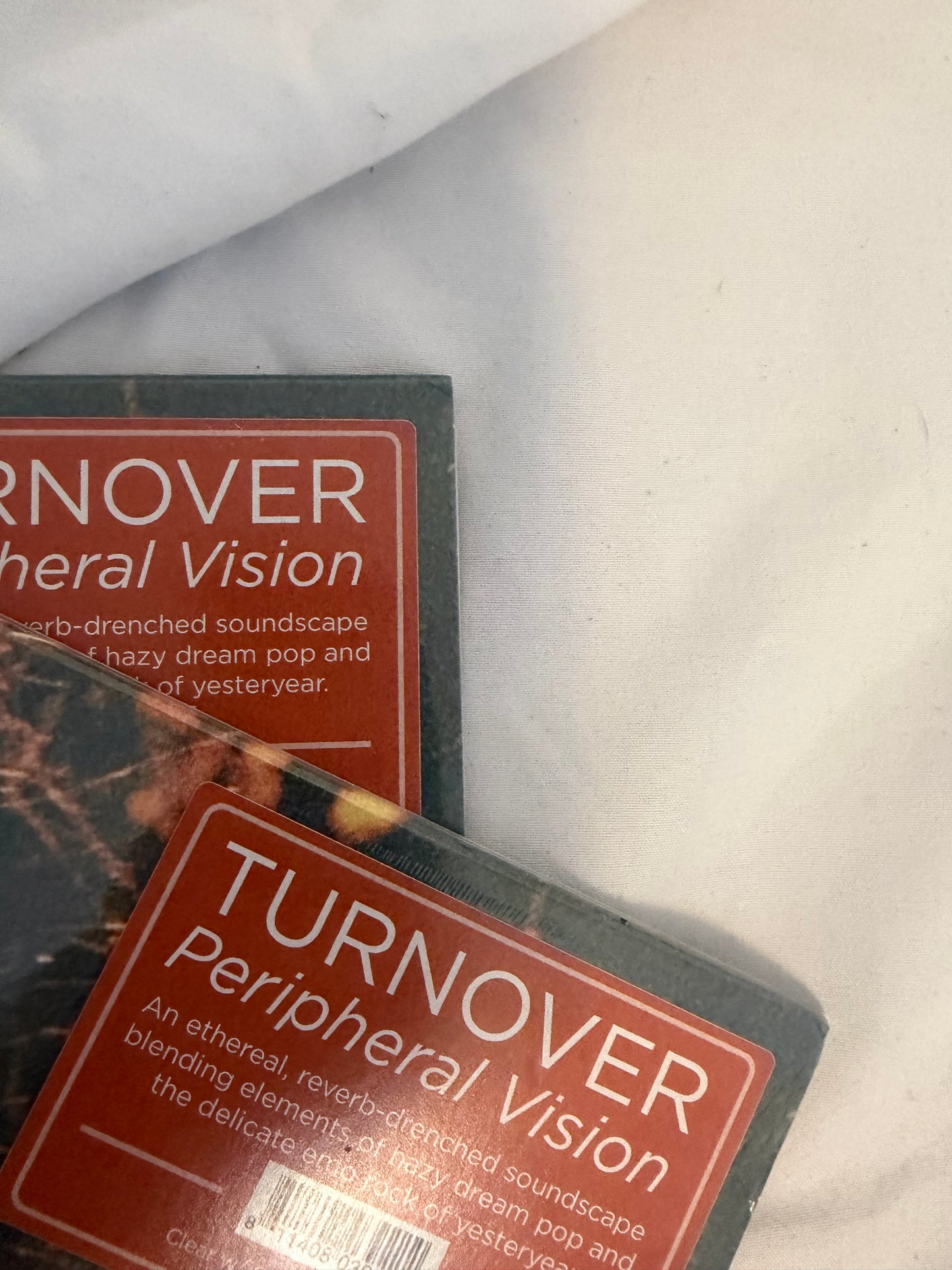 Turnover - Peripheral Vision (Brooklyn Vegan exclusive coke bottle clear with orange splatter vinyl)
