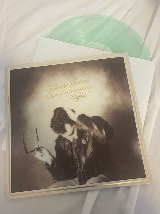 Bleachers - Take The Sadness Out Of Saturday Night (webstore exclusive Coke bottle green “leather” cover vinyl)