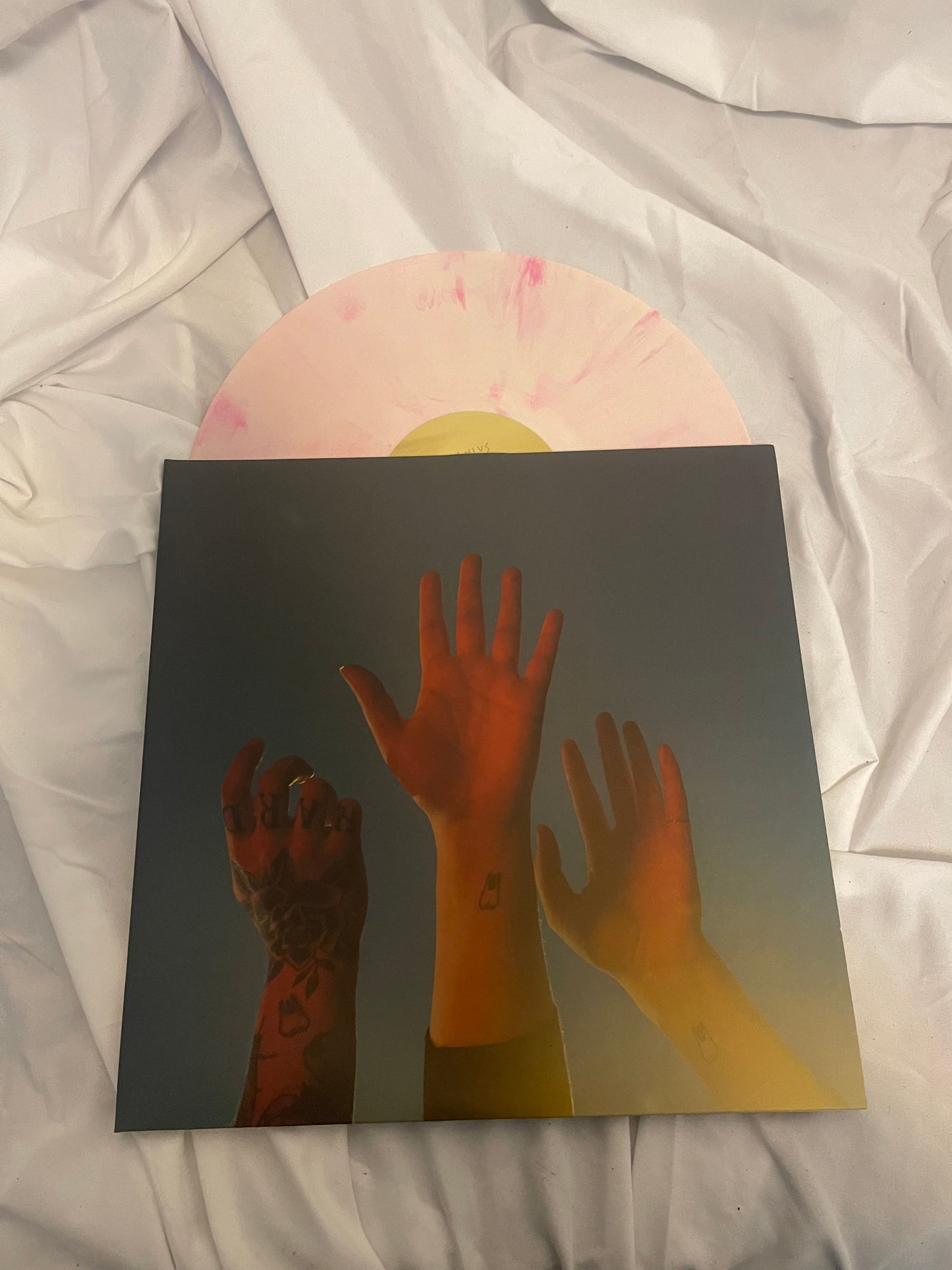 Boygenius - The Record (Urban Outfitters exclusive beige and pink swirl vinyl)