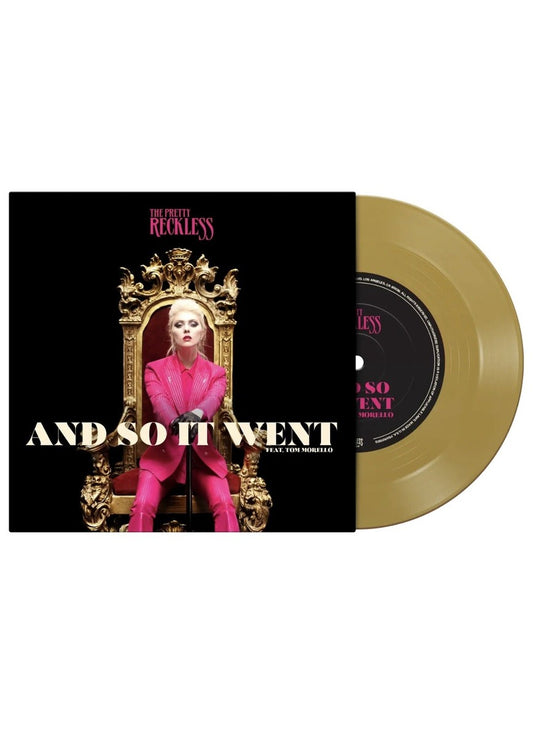 The Pretty Reckless - And So It Went (webstore exclusive gold vinyl)