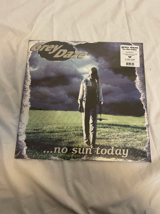 Grey Daze - …No Sun Today (webstore purple swirl vinyl)