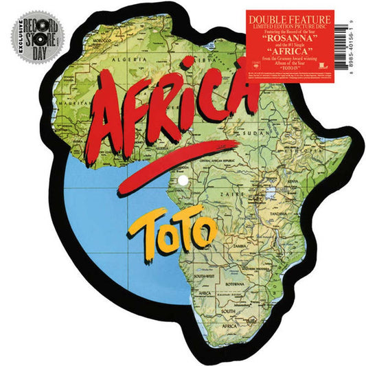 Toto - Africa / Rosanna (Record Store Day exclusive shape picture disc vinyl)
