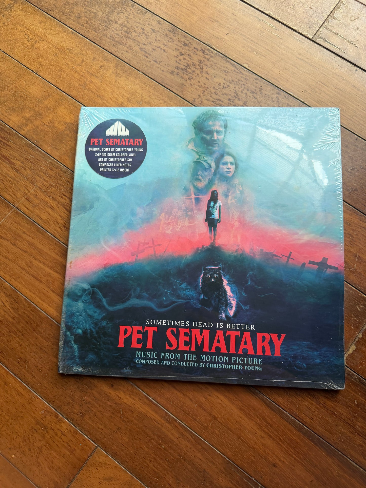 Pet Sematary - Music From The Motion Picture (waxworks exclusive black/white marble and green/yellow marble Church vinyl)