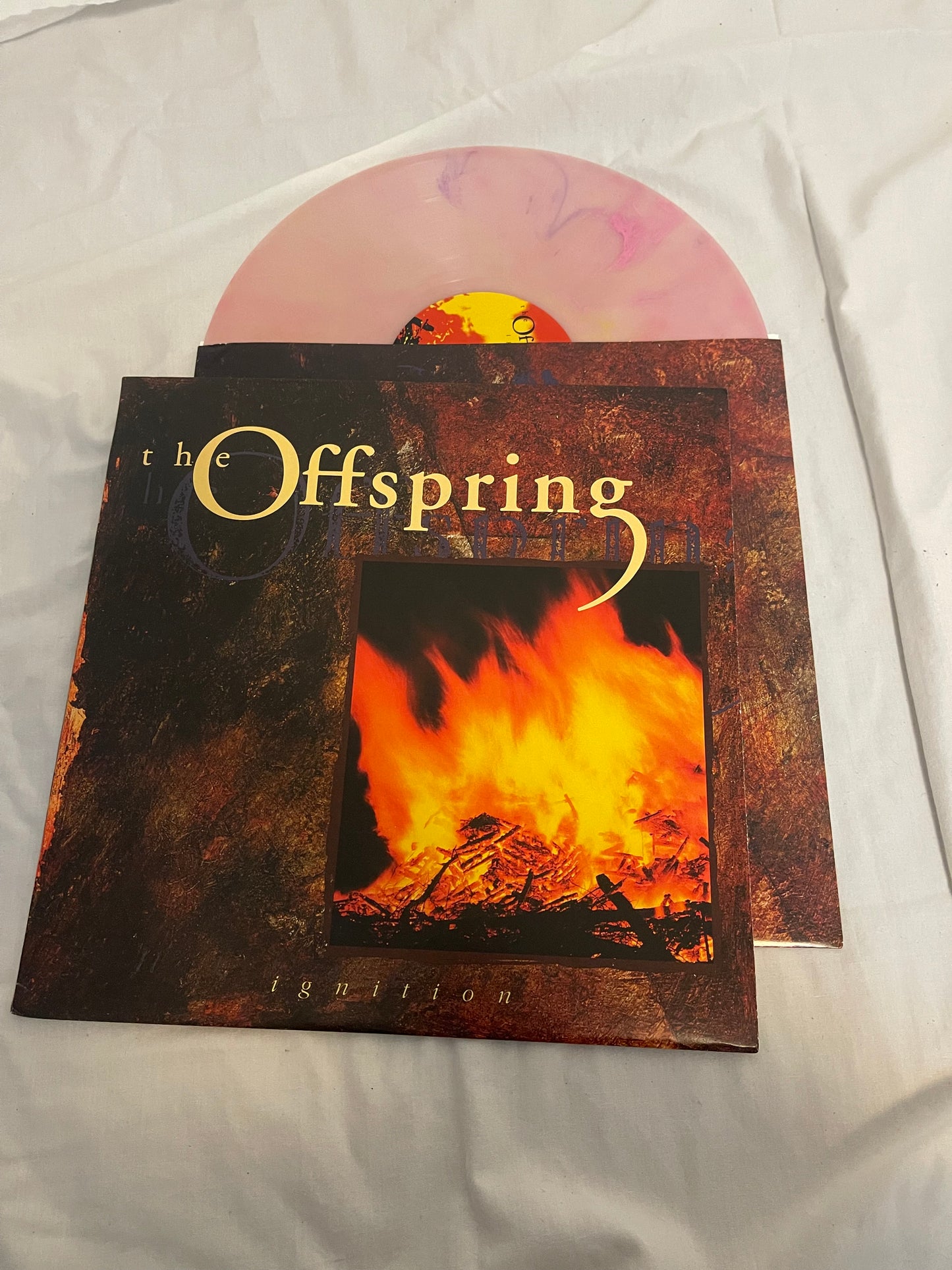 The Offspring - Ignition (indie exclusive pink/yellow swirl vinyl)