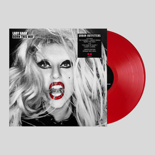 Lady Gaga - Born This Way (Urban Outfitters Exclusive red vinyl)