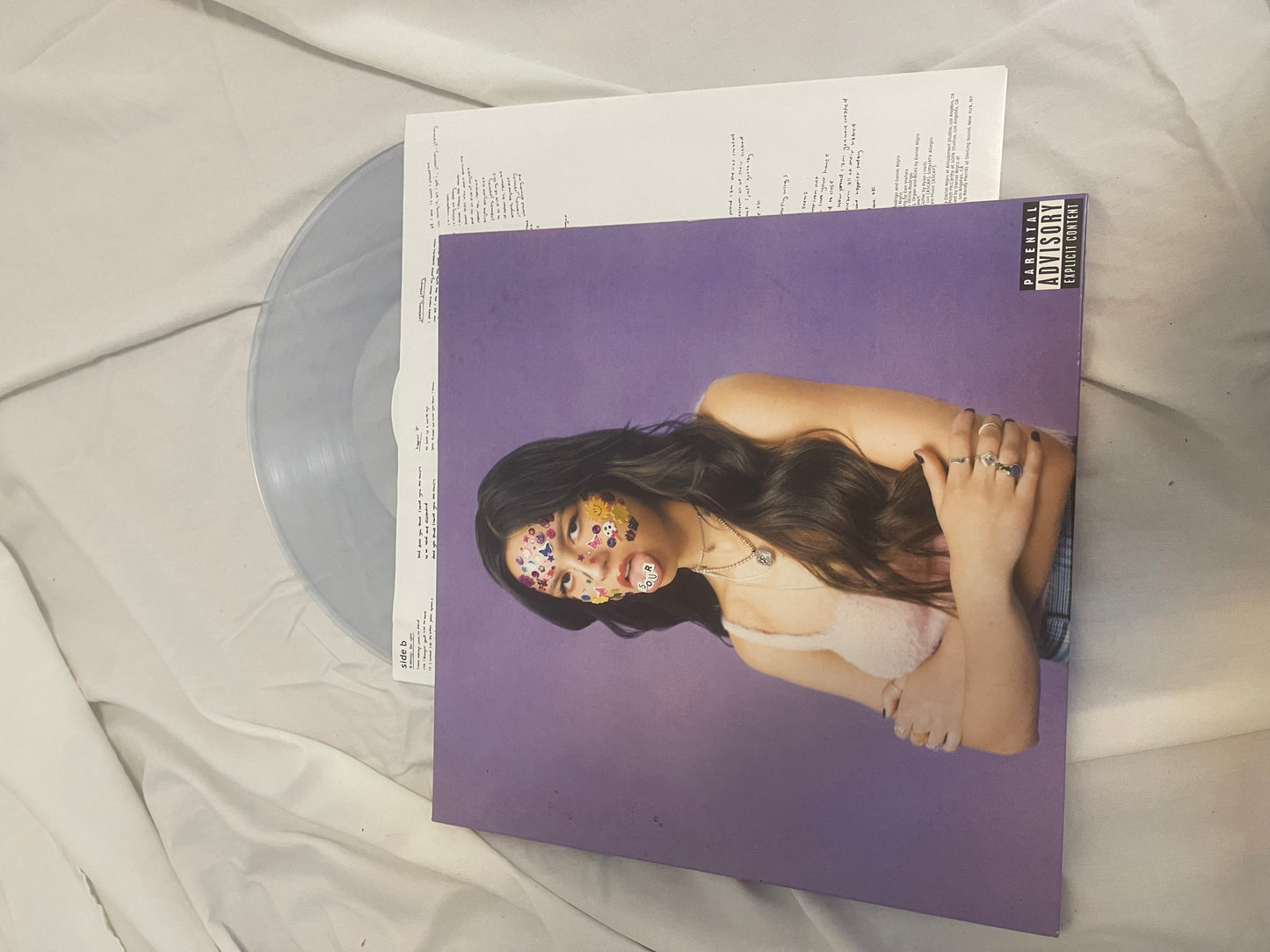Olivia Rodrigo - Sour (webstore exclusive Crystal vellum vinyl)