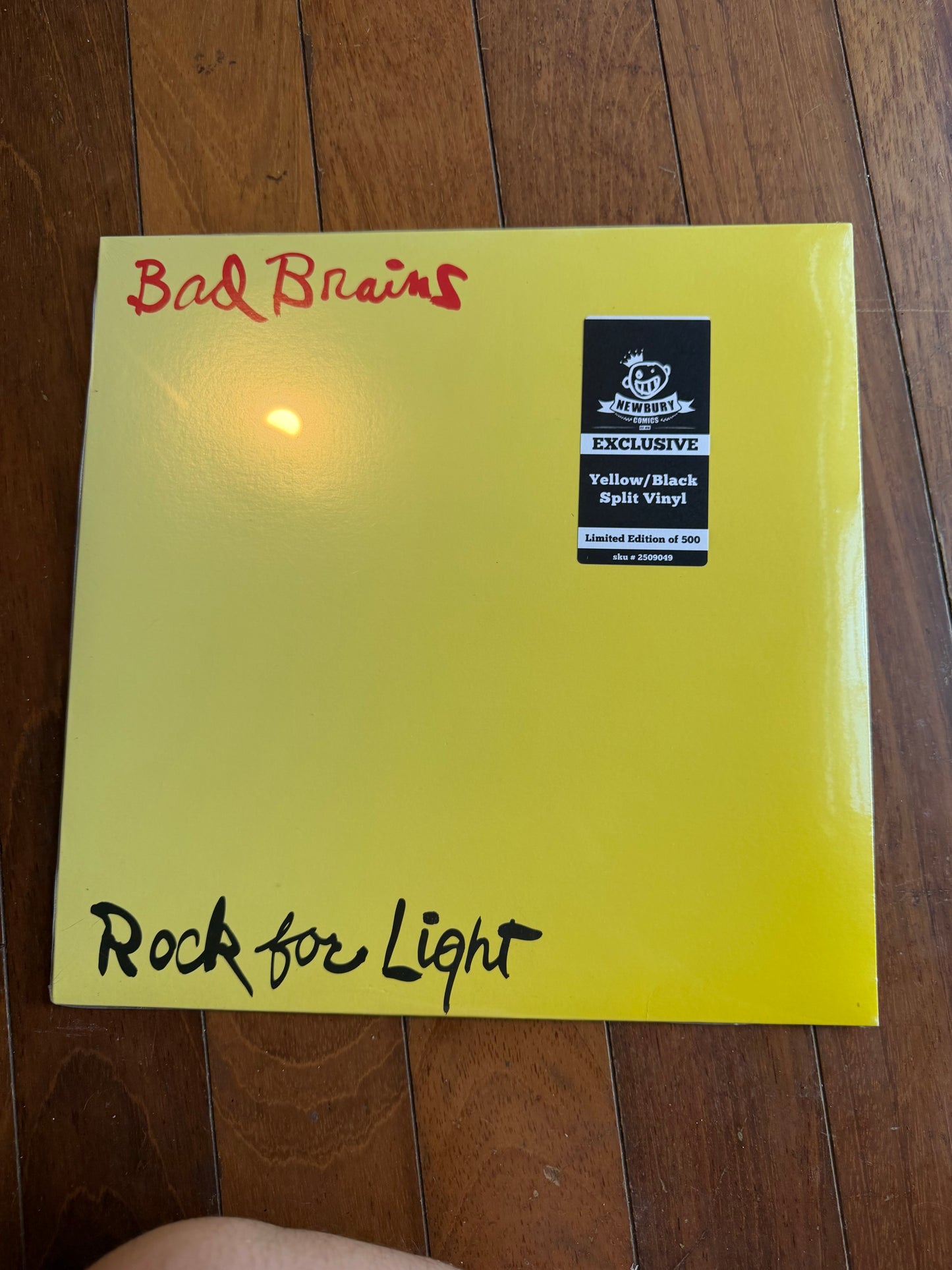 Bad Brains - Rock For Light (Newbury Comics Exclusive yellow/black split vinyl)