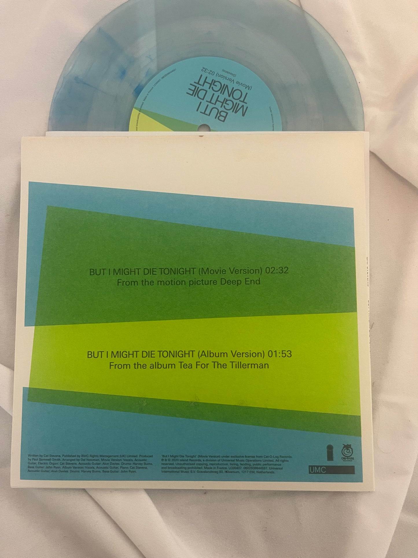 Cat Stevens - But I Might Die Tonight (Record Store Day exclusive light blue vinyl)