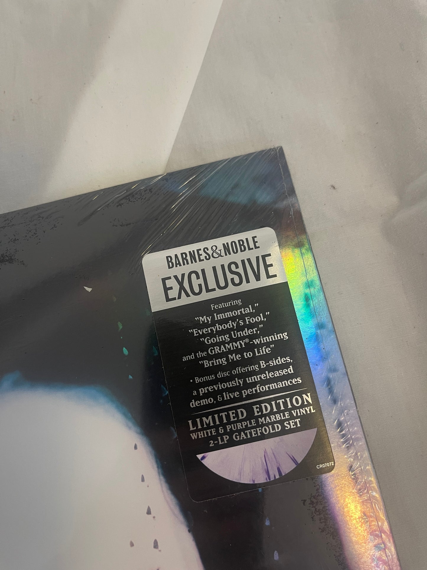 Evanescence - Fallen (20th anniversary Barnes And Noble exclusive white and purple marble vinyl)