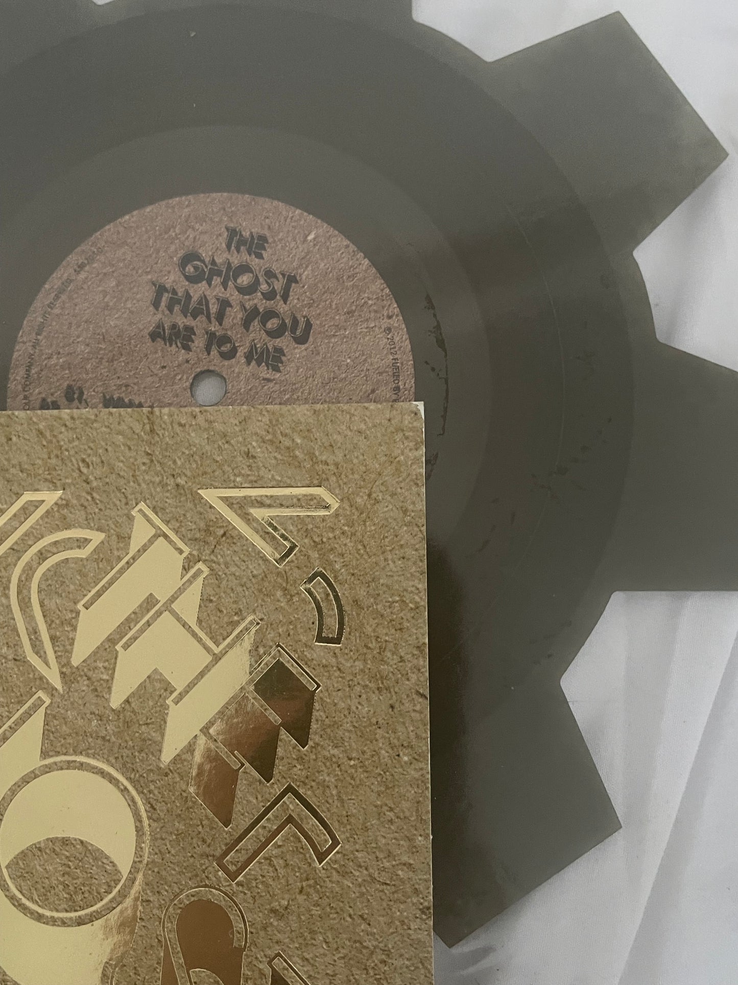 fun. - The Ghost That You Are To Me (record store day exclusive gear shaped vinyl)