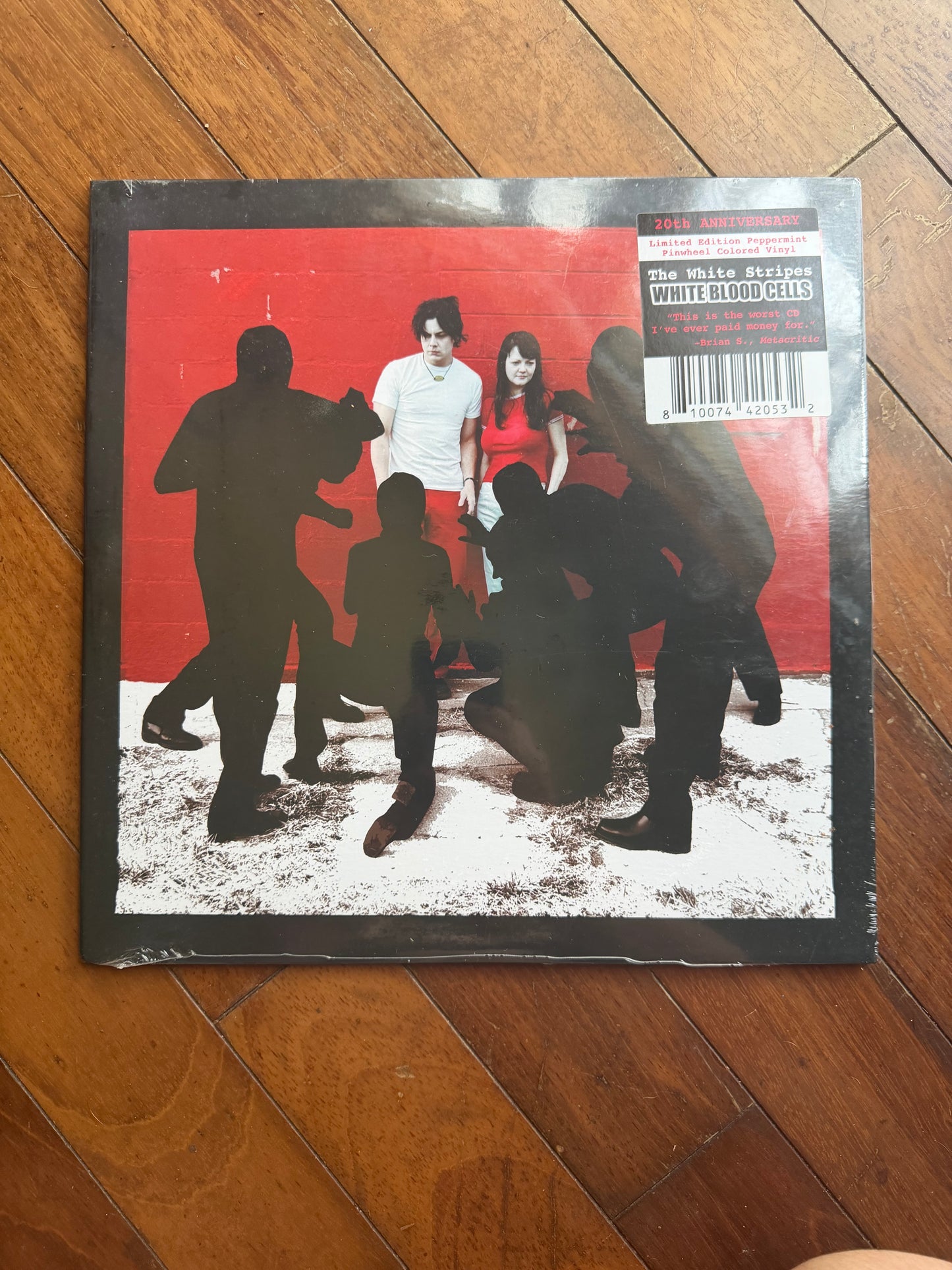The White Stripes - White Blood Cells (20th anniversary peppermint pinwheel vinyl)