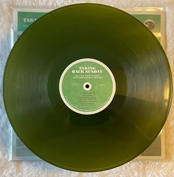 Taking Back Sunday - Tell All Your Friends (tour exclusive forest green vinyl)