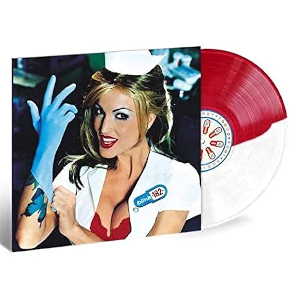 Blink 182 - Enema Of The State (20th anniversary edition red/white split vinyl)