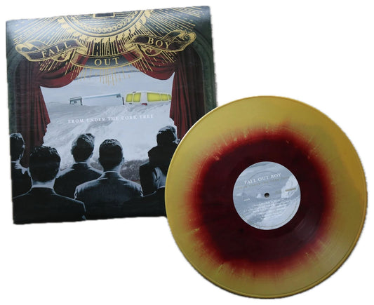 Fall Out Boy - From Under The Cork Tree (Hot Topic exclusive maroon gold swirl vinyl)
